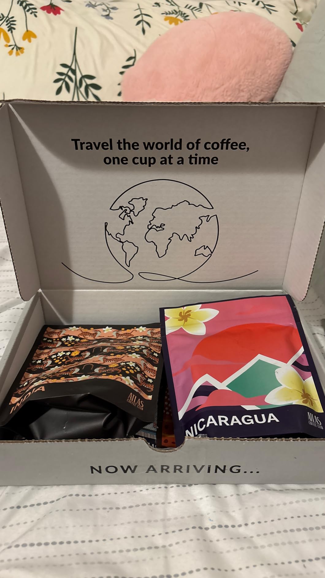 Atlas Coffee Club World of Coffee Discovery Set - Gourmet Coffee Gift Sampler - 8-Pack Variety Box of the World's Best Single Origin Coffees - Freshly Ground Coffee - Customer Photo 1