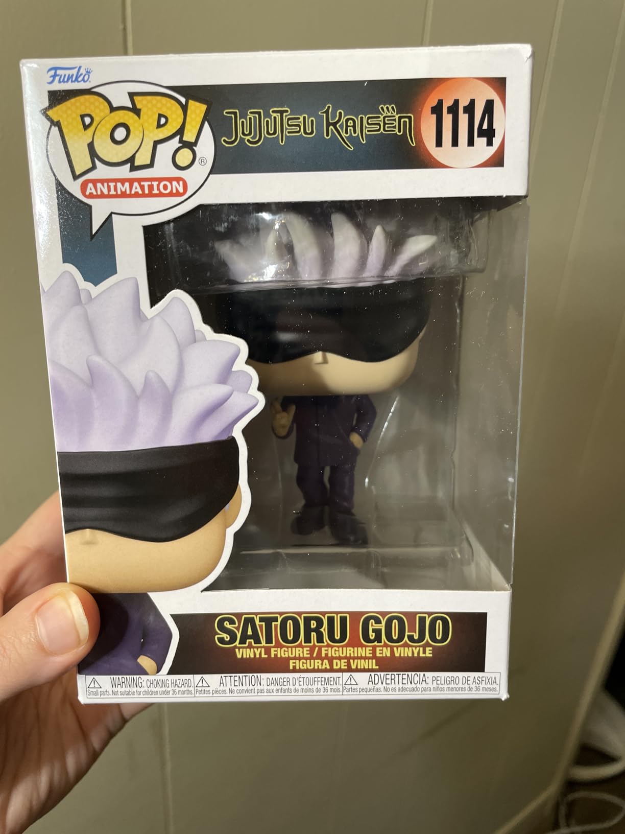 Funko Pop Animation: Jujutsu Kaisen - Satoru Gojo - Collectable Vinyl Figure - Gift Idea - Official Merchandise - Toys for Kids & Adults - Anime Fans - Model Figure for Collectors and Display - Customer Photo 2