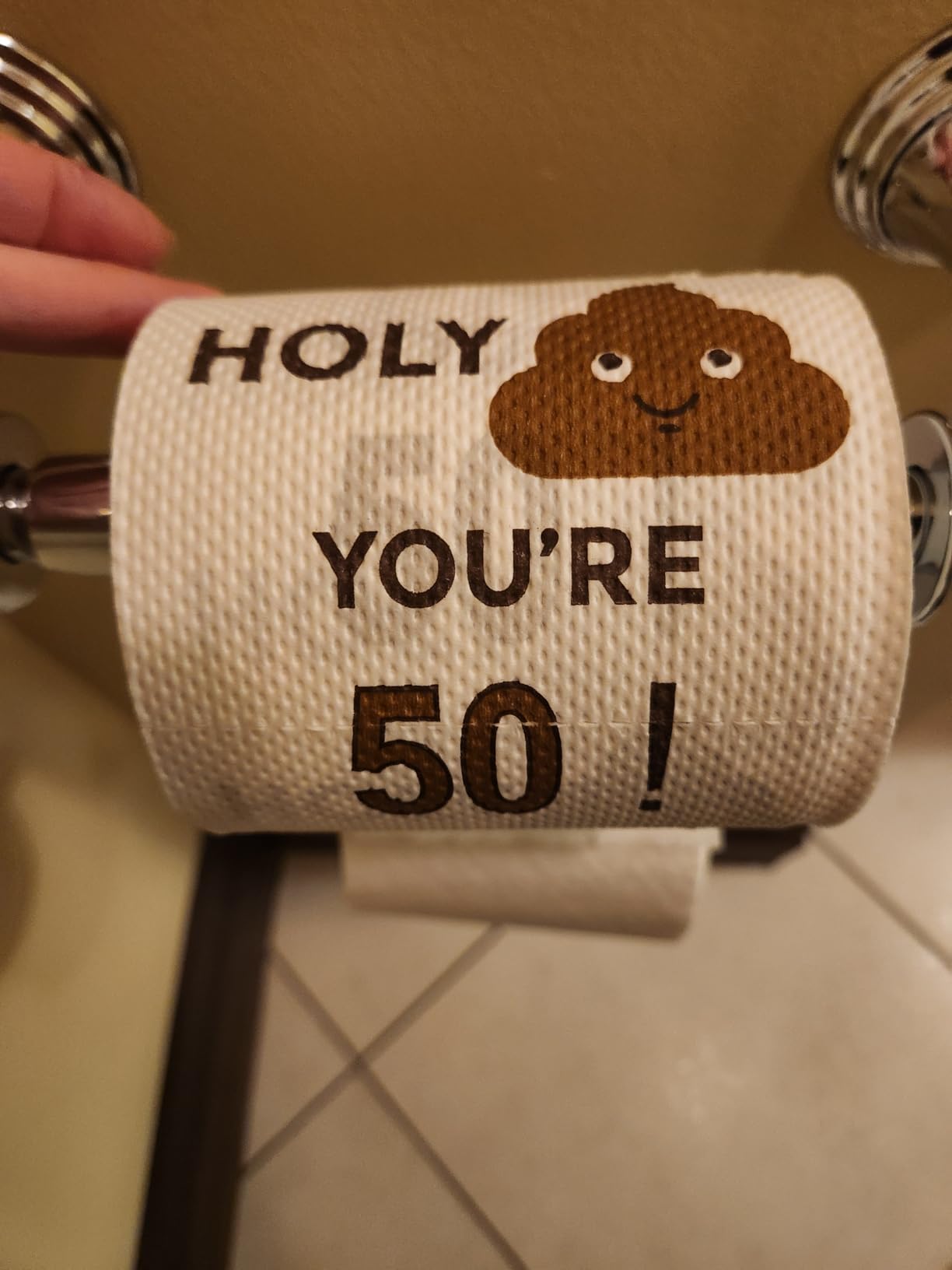 Happy Birthday Gifts for Boys Son and Girls - 3-Ply Funny Toilet Paper Roll, Birthday Toilet Paper Gag Funny Birthday Gift Novelty for Birthday Party Decorations Eighteenth Party Supplies (18th Years) Customer Review Happy Birthday Gifts for Boys Son and Girls - 3-Ply Funny Toilet Paper Roll, Birthday Toilet Paper Gag Funny Birthday Gift Novelty for Birthday Party Decorations Eighteenth Party Supplies (18th Years) - Customer Photo 1