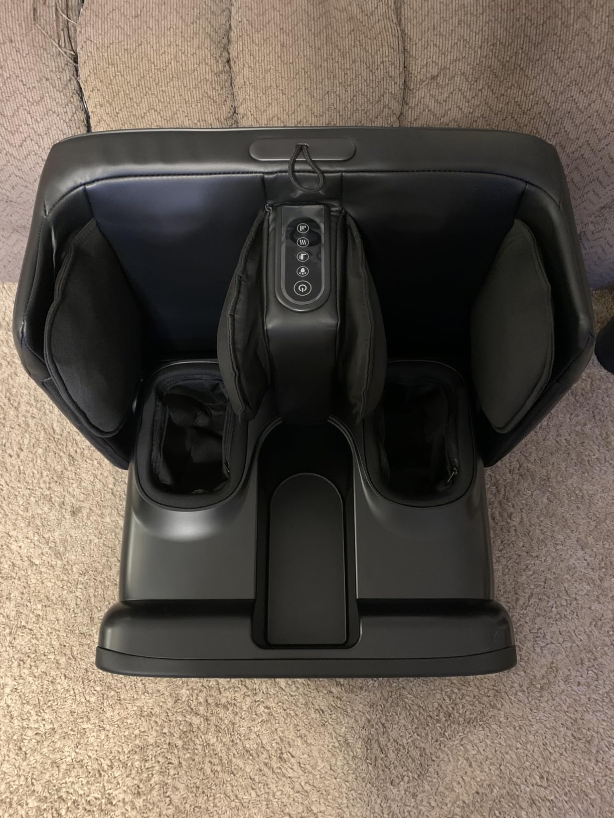 COMFIER 2 in 1 Foot Massager Machine,Shiatsu Foot and Calf Massager with Heat,Kneading,Vibration,Compression Massagers for Feet,Ankle,Leg,Tired Muscles & Plantar Fasciitis,Christmas Gift for Men Women - Customer Photo 2