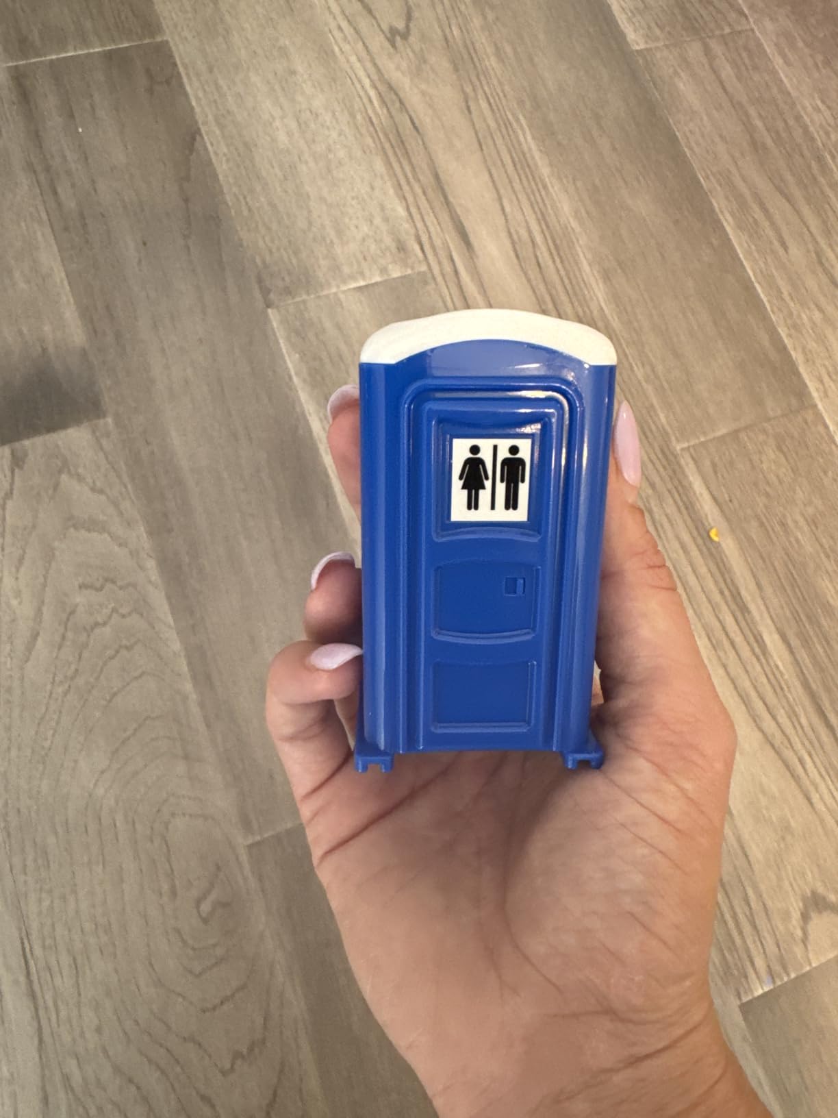 Funwares American Designed & Owned, Original Porta Potty Shot Glasses Gag Gift for Men, Top Choice for Number 2 Humor, Funny Shot Glass, White Elephant Gift, Secret Santa and Shot Glass Collectors Customer Review Funwares American Designed & Owned, Original Porta Potty Shot Glasses Gag Gift for Men, Top Choice for Number 2 Humor, Funny Shot Glass, White Elephant Gift, Secret Santa and Shot Glass Collectors - Customer Photo 1