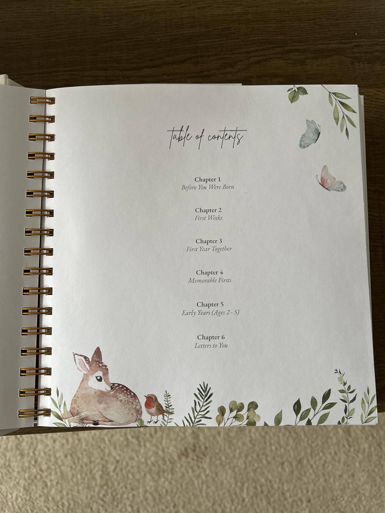 Keepsake Memory Book for Baby Boy or Girl Timeless First 5 Year Baby Book A Milestone Book to Record Every Event from Birth to Age 5 Gender Neutral Journal Scrapbook Photo Album - Customer Photo 2