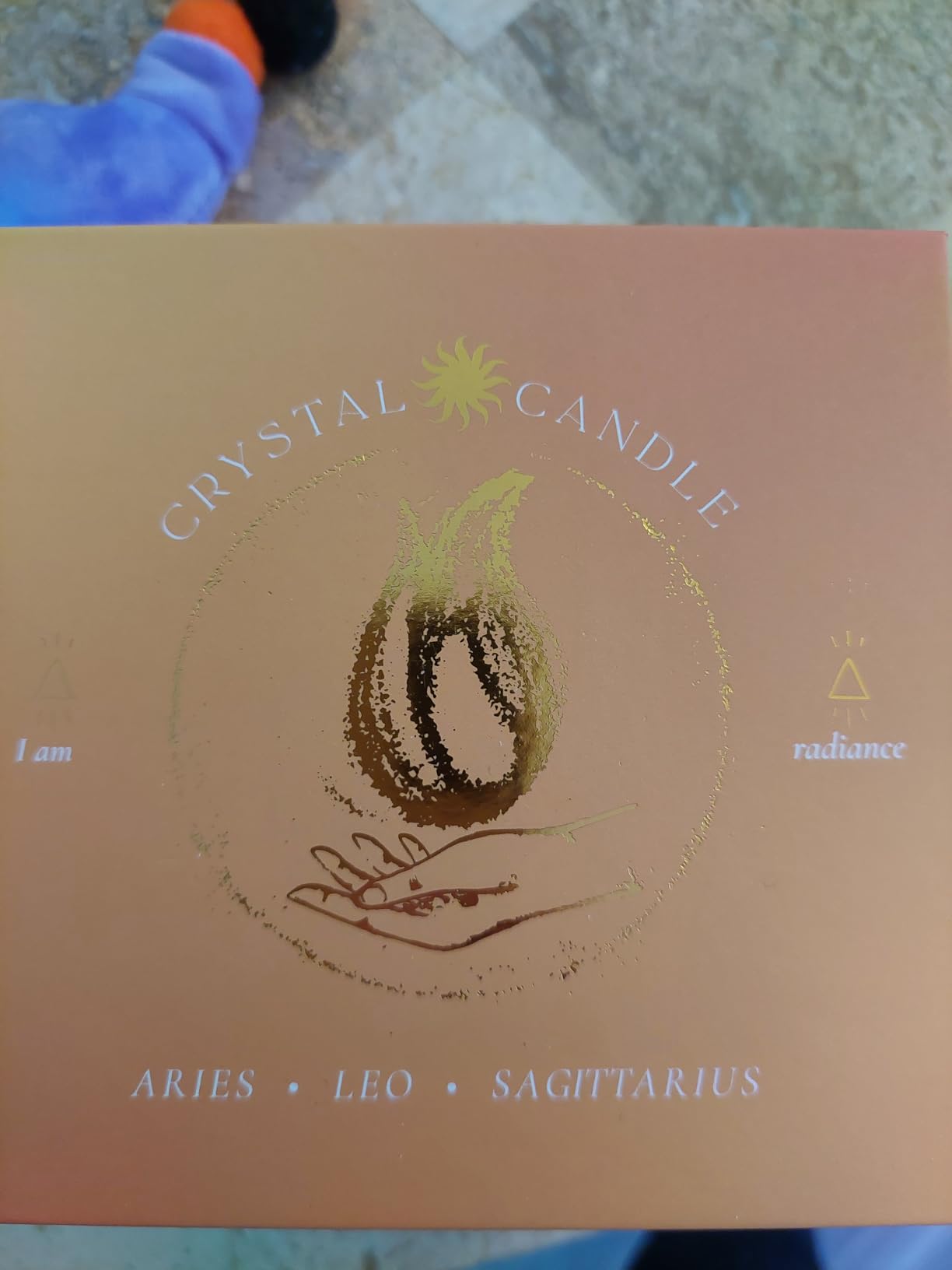 Taurus Virgo Capricorn Gifts for Women - 12oz Wood Wick Candles That Crackle with Crystals and Healing Stones. Healing Crystal Candles for Women Home Scented. Soy Wax, for Zodiac Birthdate - Customer Photo 2