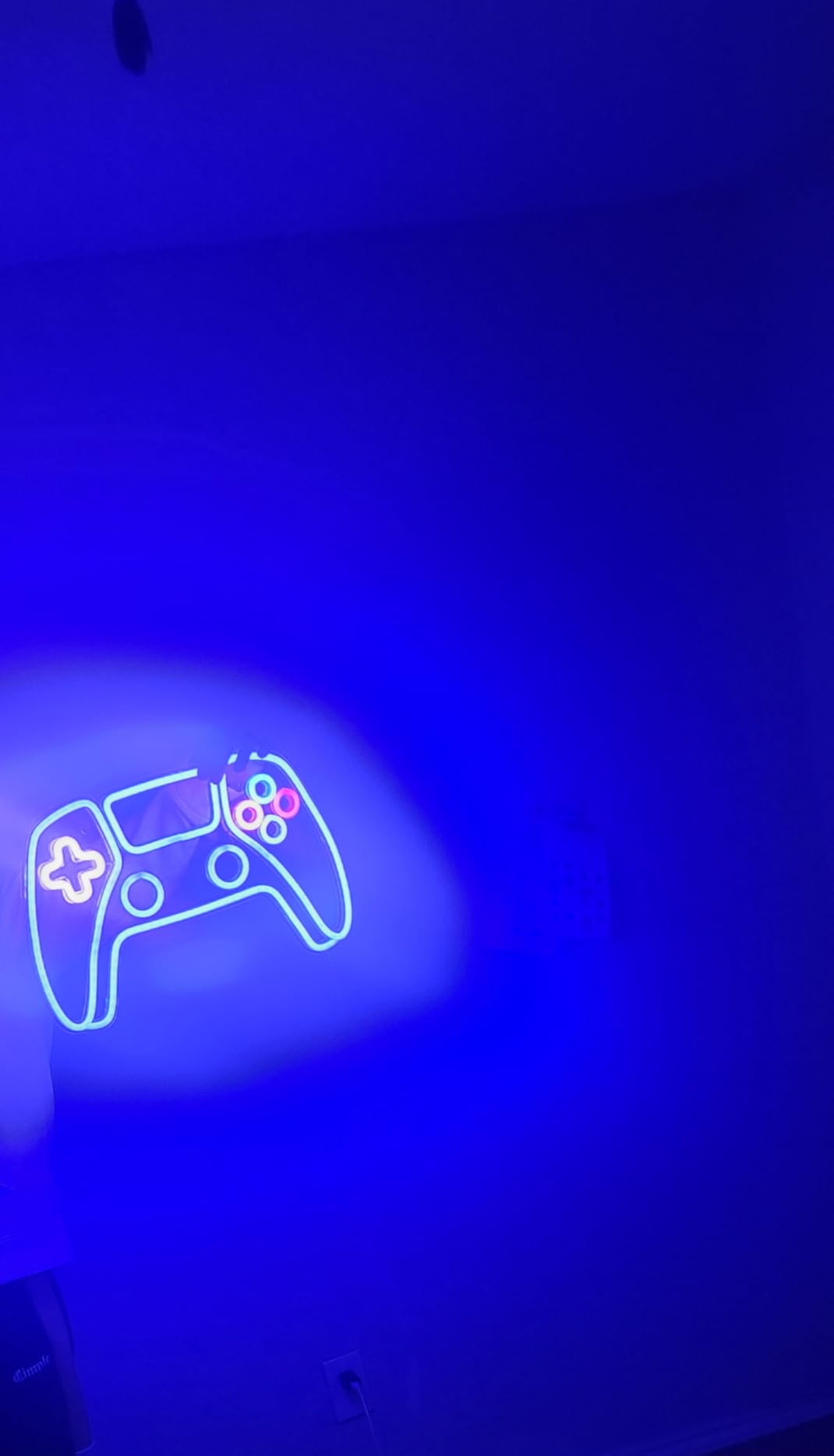 Kavaas Gamer Neon Sign, Game Controller LED Sign for Gaming Room Decor - Game Neon Sign for Teen Boy Room Decor - Best Gamer Gifts for Boys, Kids Customer Review Kavaas Gamer Neon Sign, Game Controller LED Sign for Gaming Room Decor - Game Neon Sign for Teen Boy Room Decor - Best Gamer Gifts for Boys, Kids - Customer Photo 2