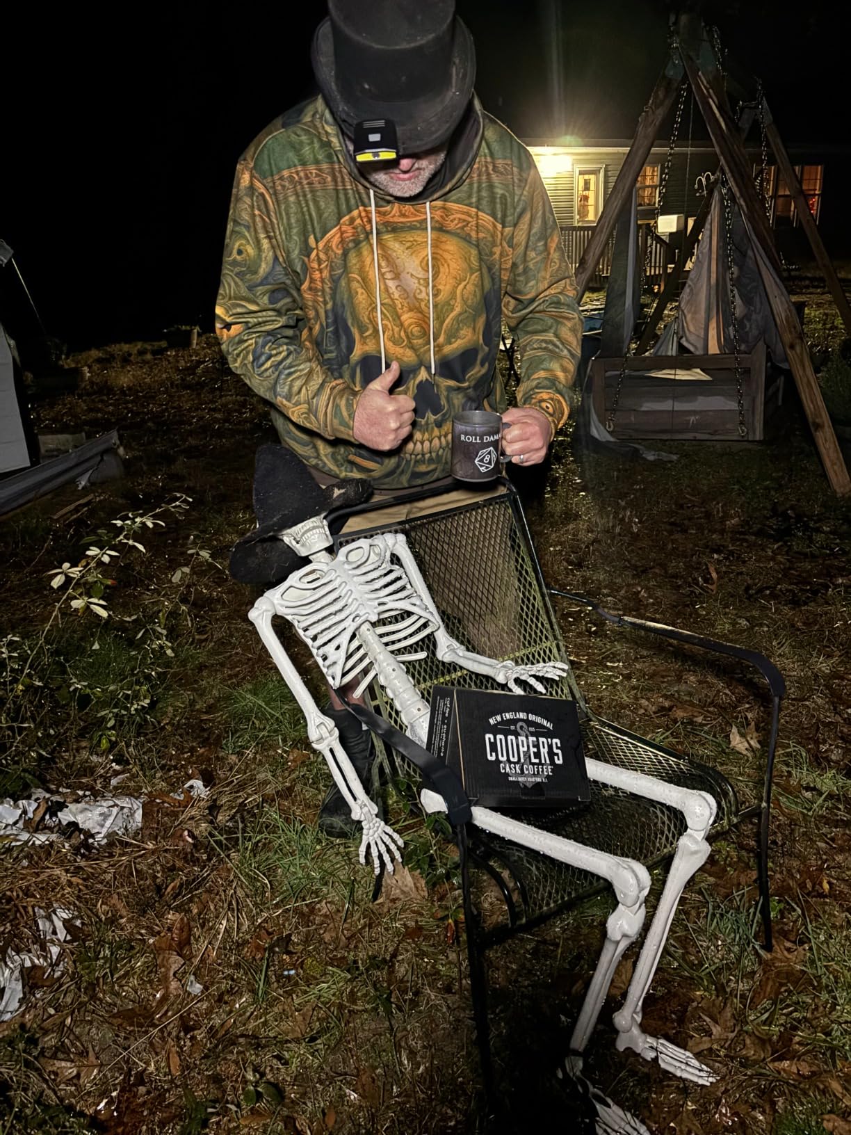 Bourbon & Whiskey Barrel Aged Coffee Box Set - 4-Bag Roasted Coffee Sampler - Bourbon Colombian, Malt Whiskey Sumatra, Rye Whiskey Ethiopian, Rum Barrel Rwanda, (Ground, 4 Ounce (Pack of 4)) - Customer Photo 2