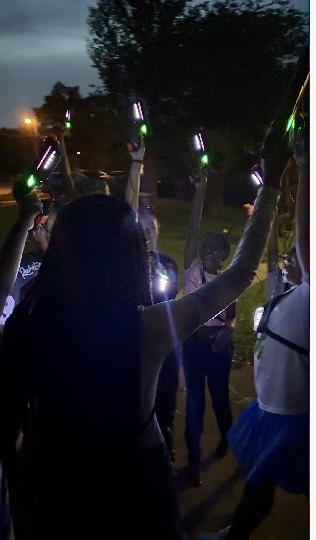 Squad Hero Rechargeable Laser Tag for Kids, Teens & Adults - Boys Gifts - Blasters & Vest Sensors - Fun Ideas Age 8+ Year Old Toys - 4 Set - Lazer Teen Boy Game Boys & Girls Outdoor Teenage Activities - Customer Photo 1