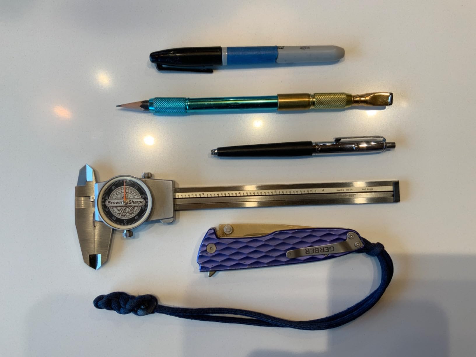 Woodworking Apron for Men, Shop Apron 20 oz Canvas Work Apron with 9 Pockets, Stocking Stuffers for Men, Heavy Duty Wood Working Workshop Bib Apron for Carpenter Woodworker, Adjustable to S-3XL, Khaki - Customer Photo 2