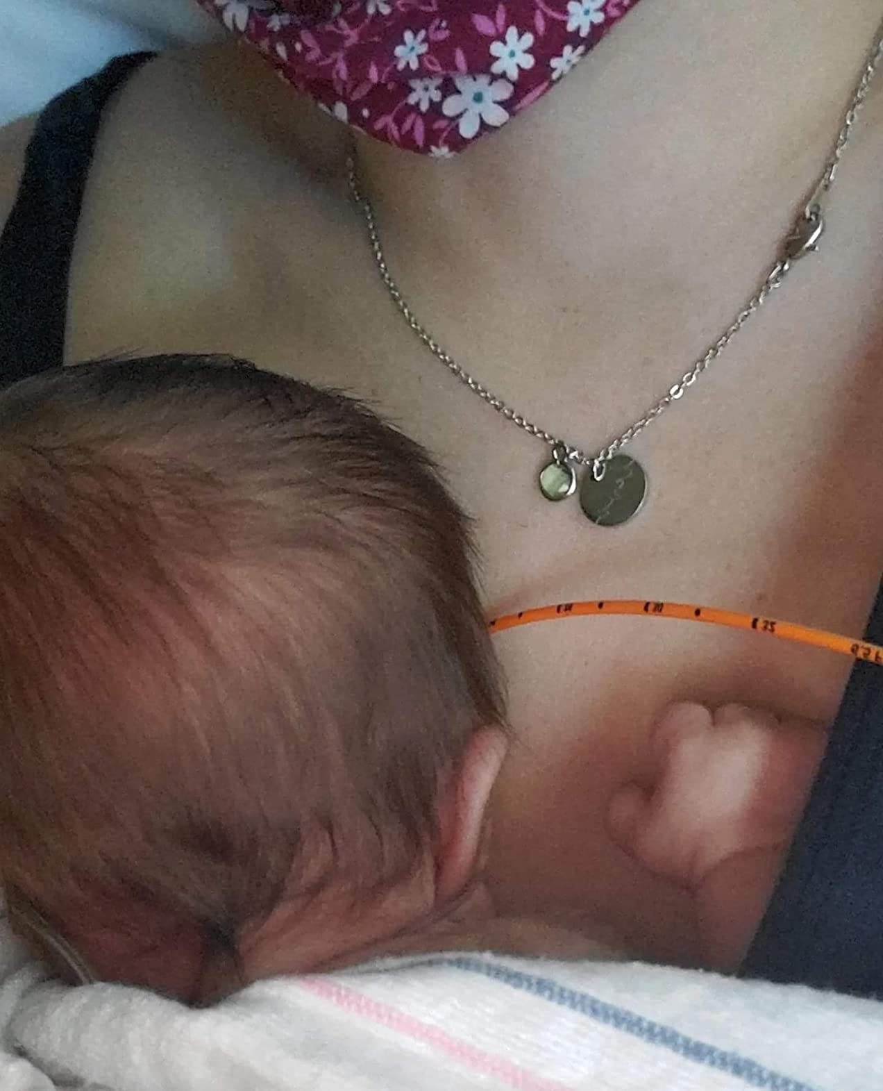 MignonandMignon Birthstone Name Necklace Personalized Gifts for Women Jewelry for Mom Gold Plated Pendant Charm, Custom Grandma Birthday Holiday Gifts -CN-BS-SH - Customer Photo 1