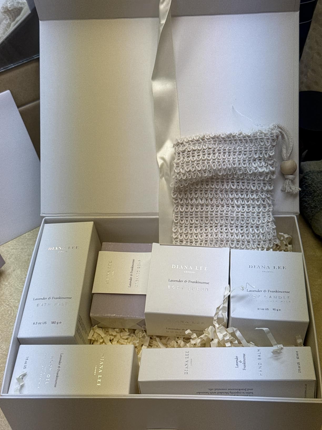 Jasmyn & Greene Luxury Spa Gift Basket for Women - 10 Relaxing Spa Birthday Gifts for Women with Lavender. Bridal Shower Gifts for Woman with Self Care Kit. Get Well Soon Package for Mother Sister. - Customer Photo 2