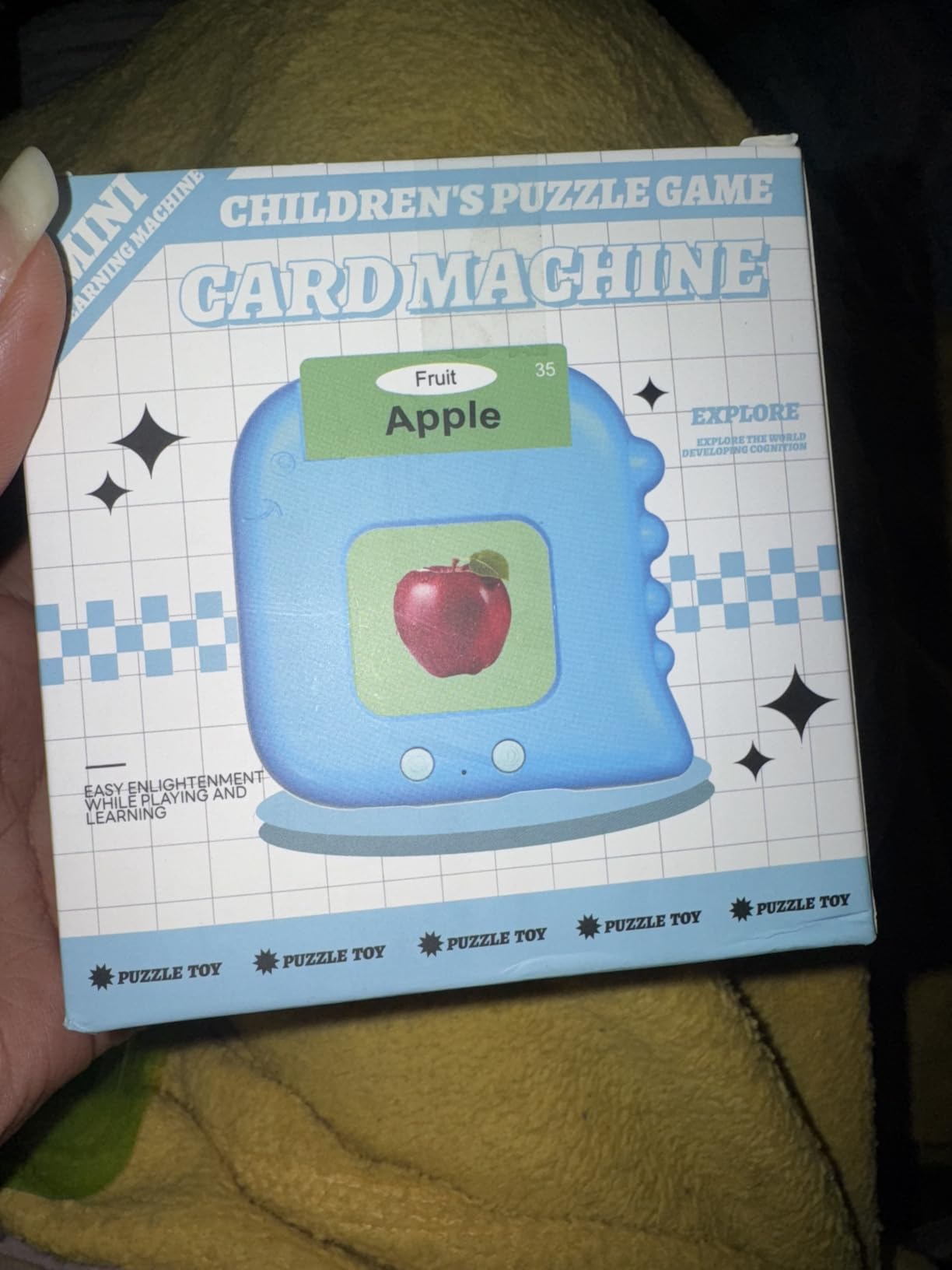 Talking Flash Cards,Kids Toddler Flash Cards with 240 Sight Words,Montessori Toys,Autism Sensory Toys,Speech Therapy,Learning Educational Gifts for Age 1 2 3 4 5 Years Old Boys and Girls - Customer Photo 1