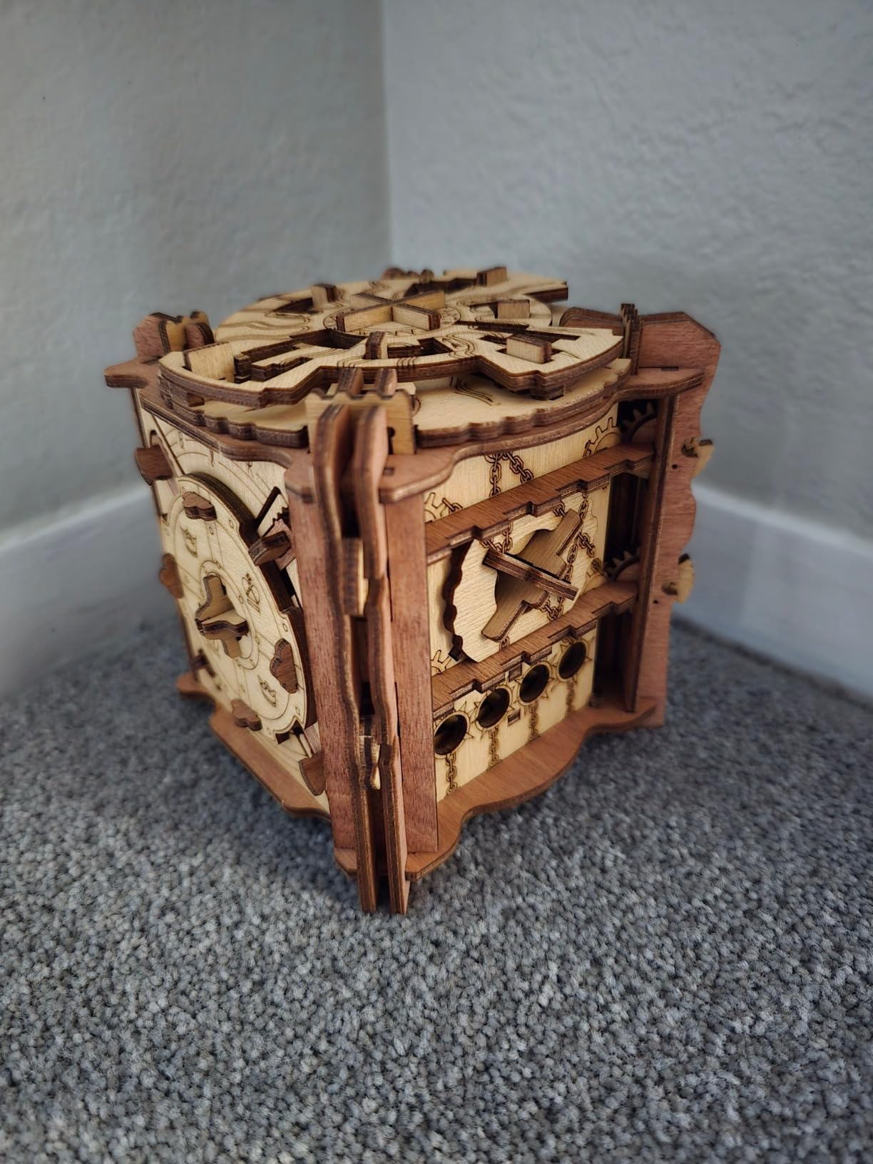 iDventure Cluebox The Trial of Camelot | Escape Room Puzzle Box | Challenging 3D Puzzle | Brain Teaser for Adults | Unique Gift Idea - Customer Photo 2