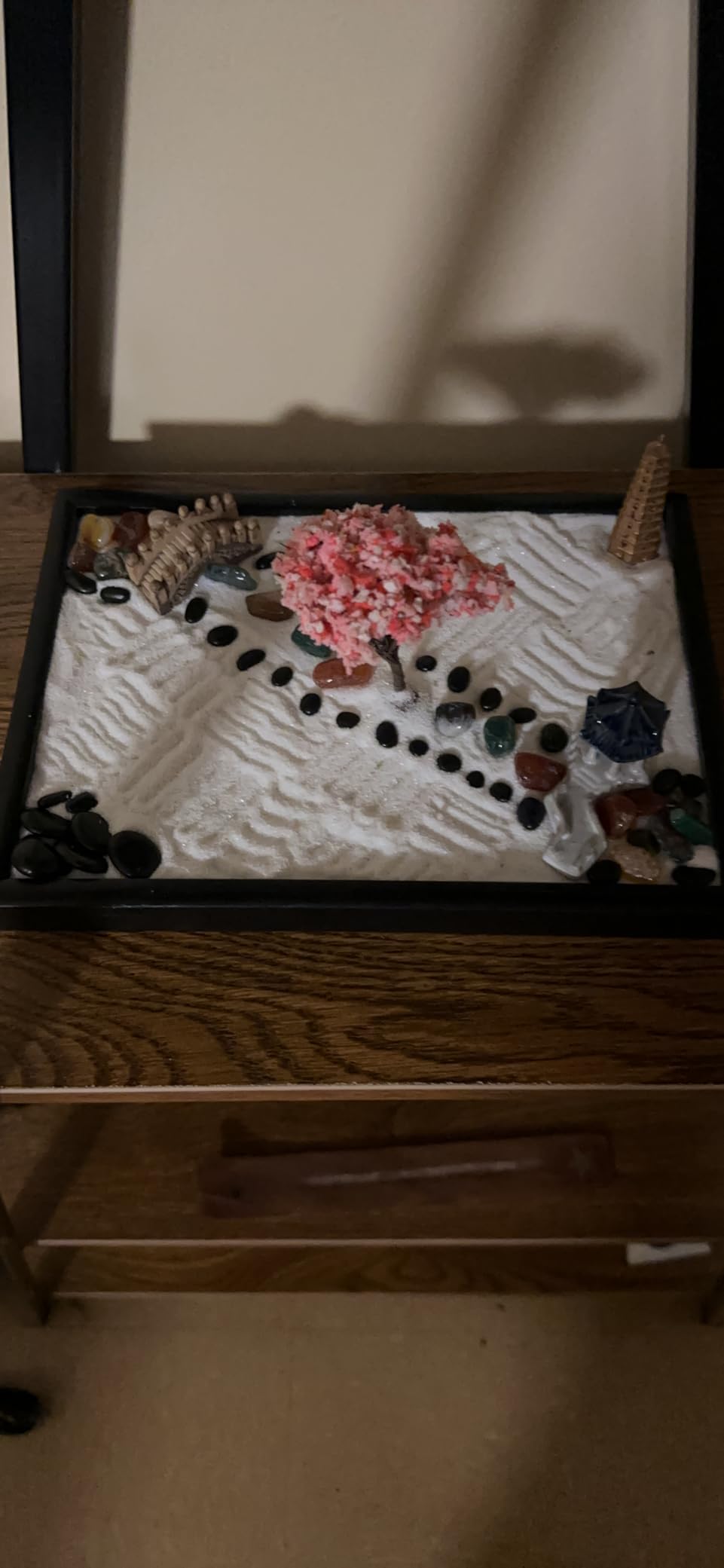 Mini Zen Garden, White Sand, 10