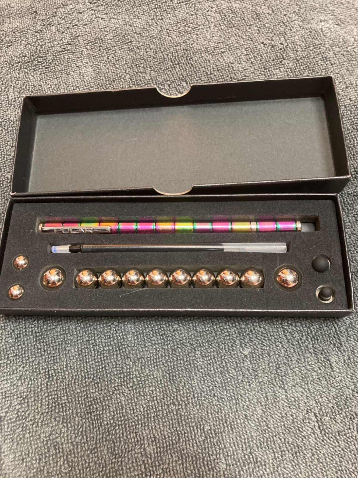 LARAH Color Fidget Pen Toy, Sensory Tool EDC Fidgeting Game for Adults, Cool Gadget Best for Stress and Anxiety Relief and Kill Time,Novelty Gifts for Teen and Adults Customer Review LARAH Color Fidget Pen Toy, Sensory Tool EDC Fidgeting Game for Adults, Cool Gadget Best for Stress and Anxiety Relief and Kill Time,Novelty Gifts for Teen and Adults - Customer Photo 1