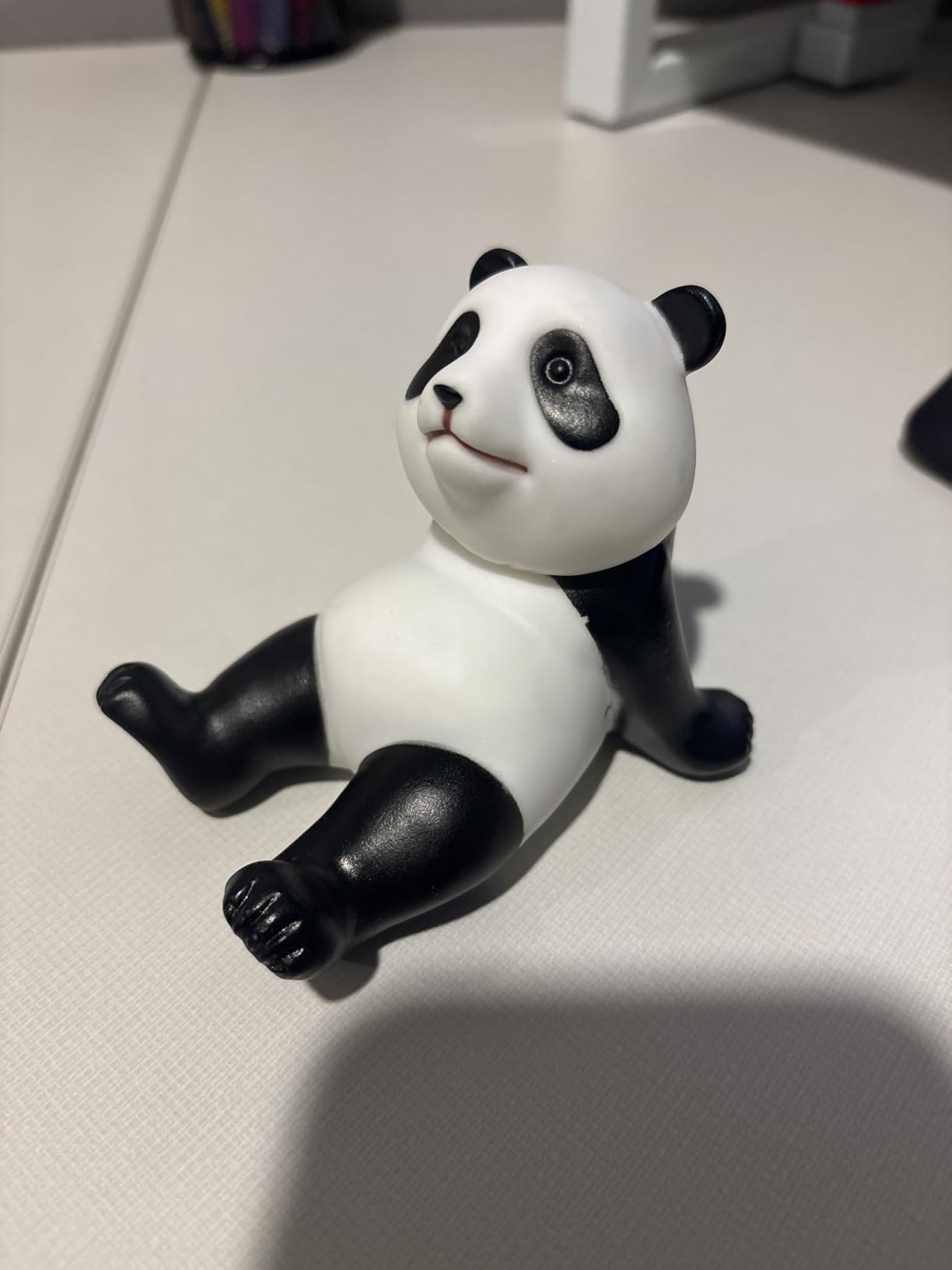 Kawaii Phone Stand for Desk,Adjustable Compatible with Smartphones and Tablets,Cute Panda Smartphone Stand,Kawaii Room Decor Aesthetic (White) Customer Review Kawaii Phone Stand for Desk,Adjustable Compatible with Smartphones and Tablets,Cute Panda Smartphone Stand,Kawaii Room Decor Aesthetic (White) - Customer Photo 4