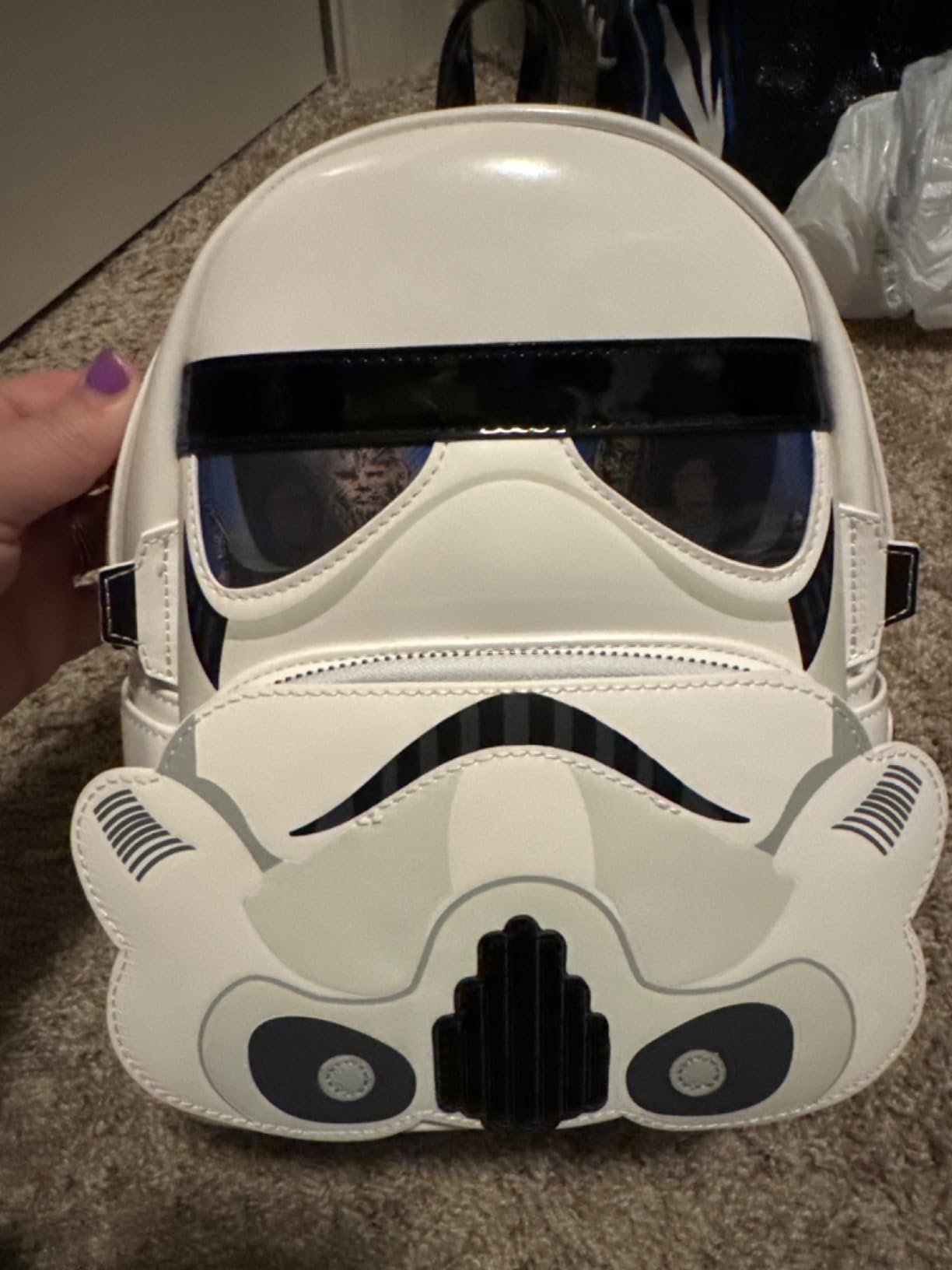 Loungefly Star Wars Stormtrooper Backpack Customer Review Loungefly Star Wars Stormtrooper Backpack - Customer Photo 2