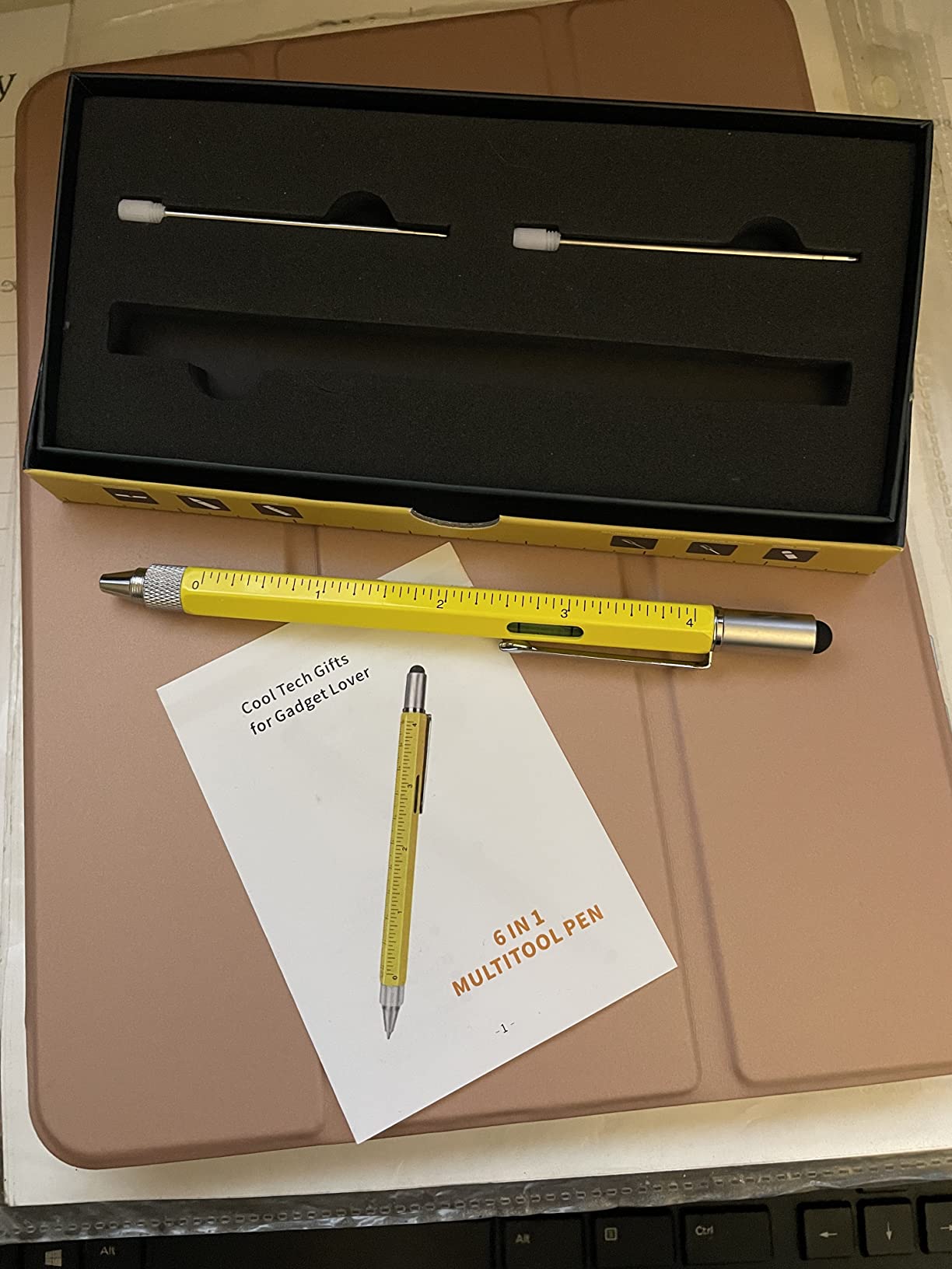 Stocking Stuffers for Men Multitool Pen - Mens Gifts for Christmas Unique White Elephant Gifts for Adults Useful, Birthday Gift Ideas for Dads Grandpas Who Want Nothing, Cool Gadgets EDC Tools for Men Customer Review Stocking Stuffers for Men Multitool Pen - Mens Gifts for Christmas Unique White Elephant Gifts for Adults Useful, Birthday Gift Ideas for Dads Grandpas Who Want Nothing, Cool Gadgets EDC Tools for Men - Customer Photo 1