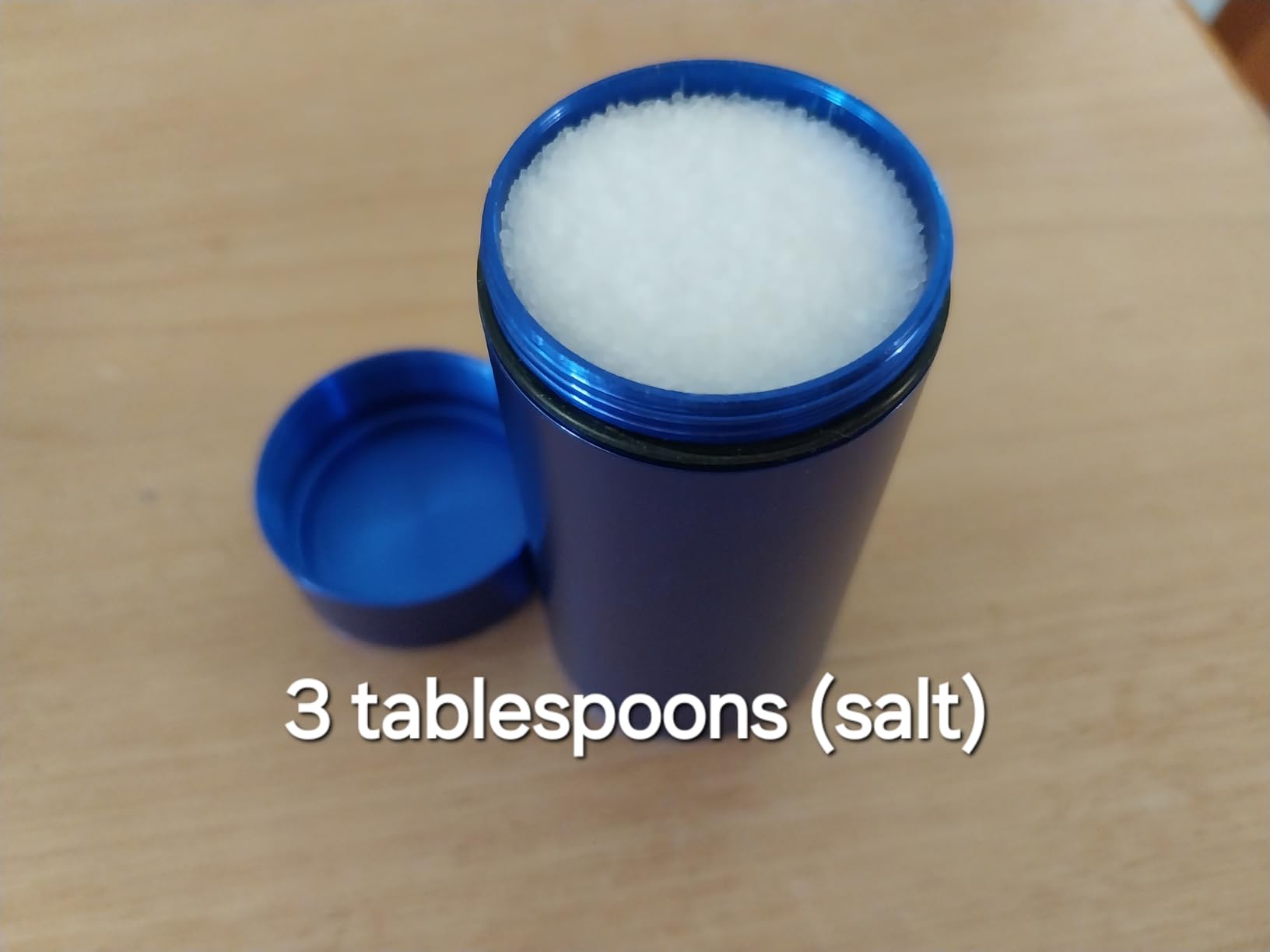 Portable Aluminum Storage Jar 3-Pack,Airtight Smell Proof Container, Metal Waterproof Small Bottle Multipurpose Container for Coffee & Teas, Herb Spices Container Screw-Top Lid Lock Odor - Customer Photo 5