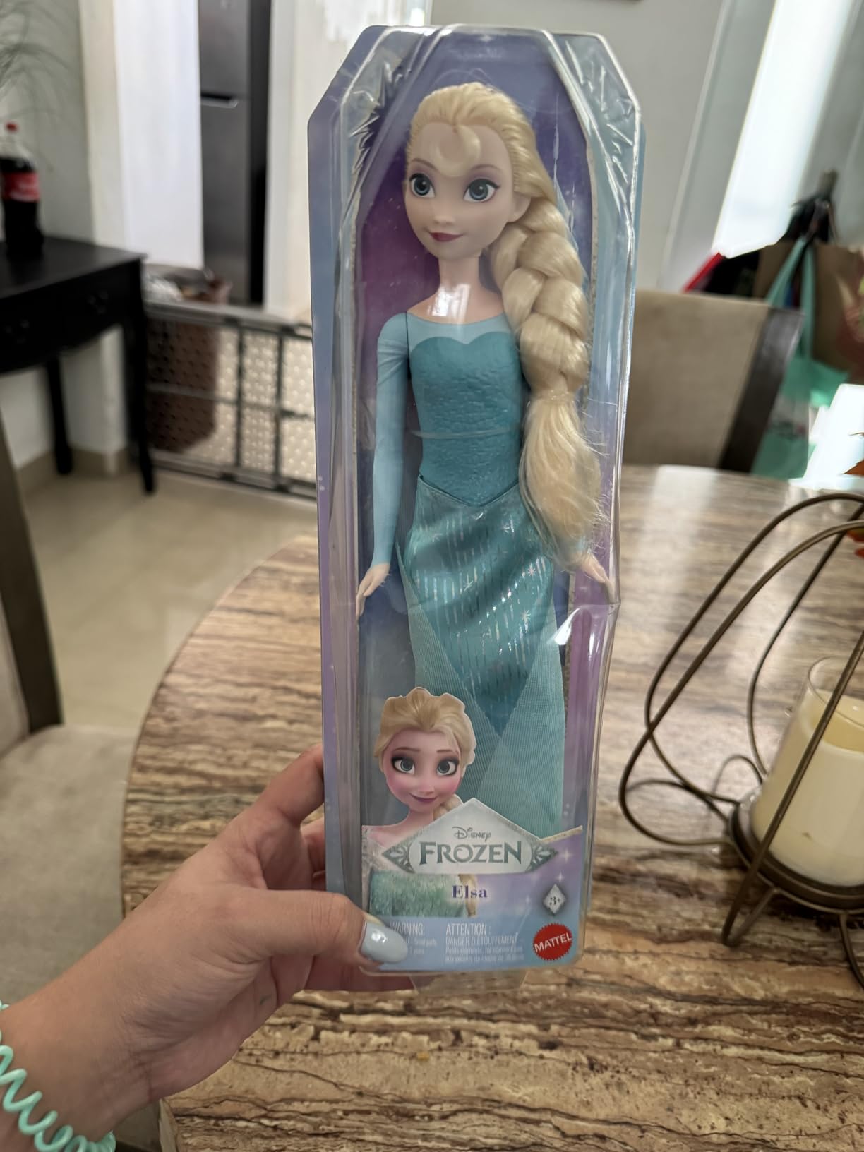 Mattel Disney Princess Dolls, Elsa Posable Fashion Doll with Signature Clothing and Accessories, Disney's Frozen Movie Toys - Customer Photo 1