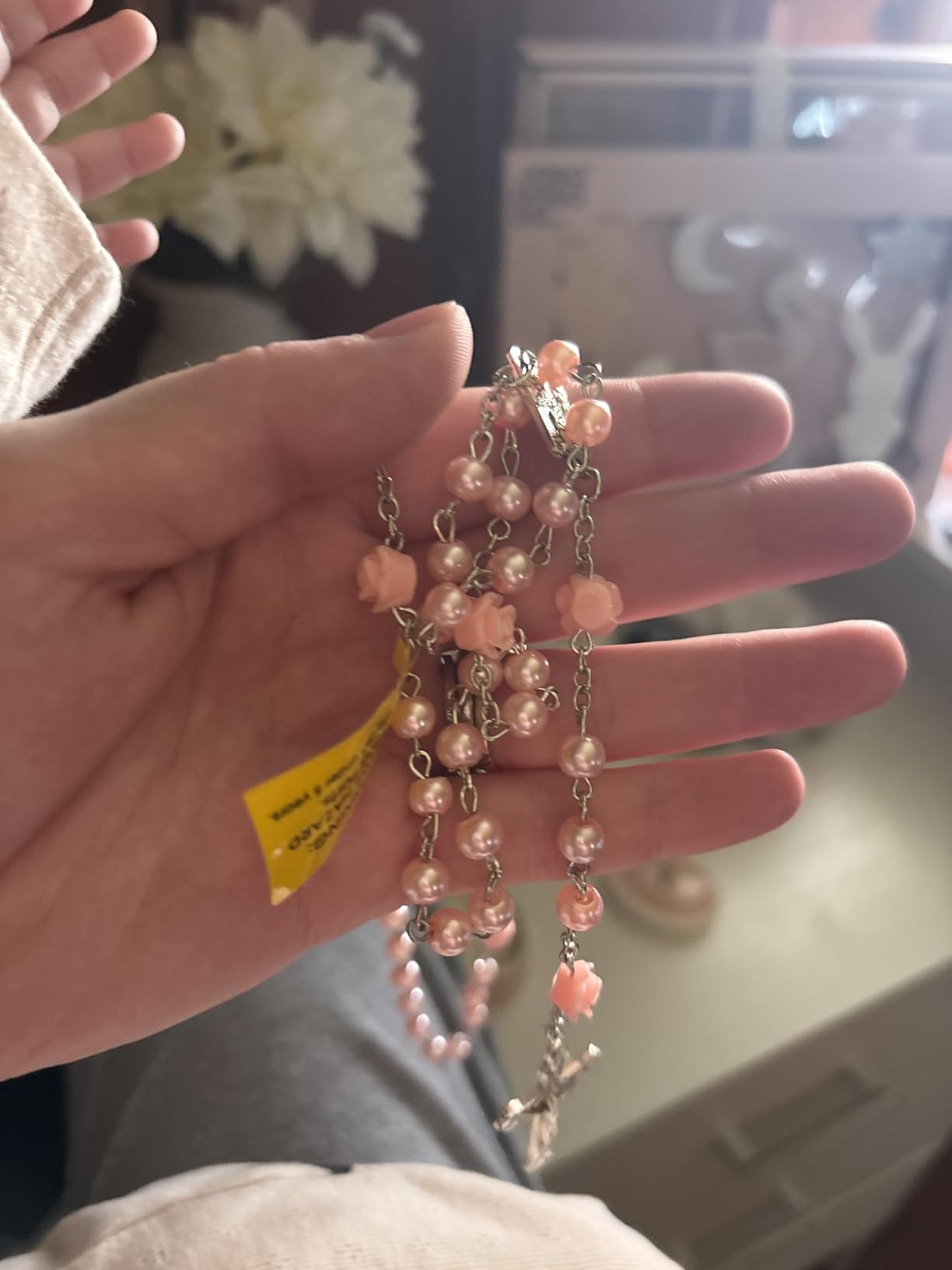 Blue My First Rosary and Keepsake Box, Catholic Baptism Gifts for Boys, Blessed First Communion Gifts for Boys or Girl Christening from Godparents - Customer Photo 1