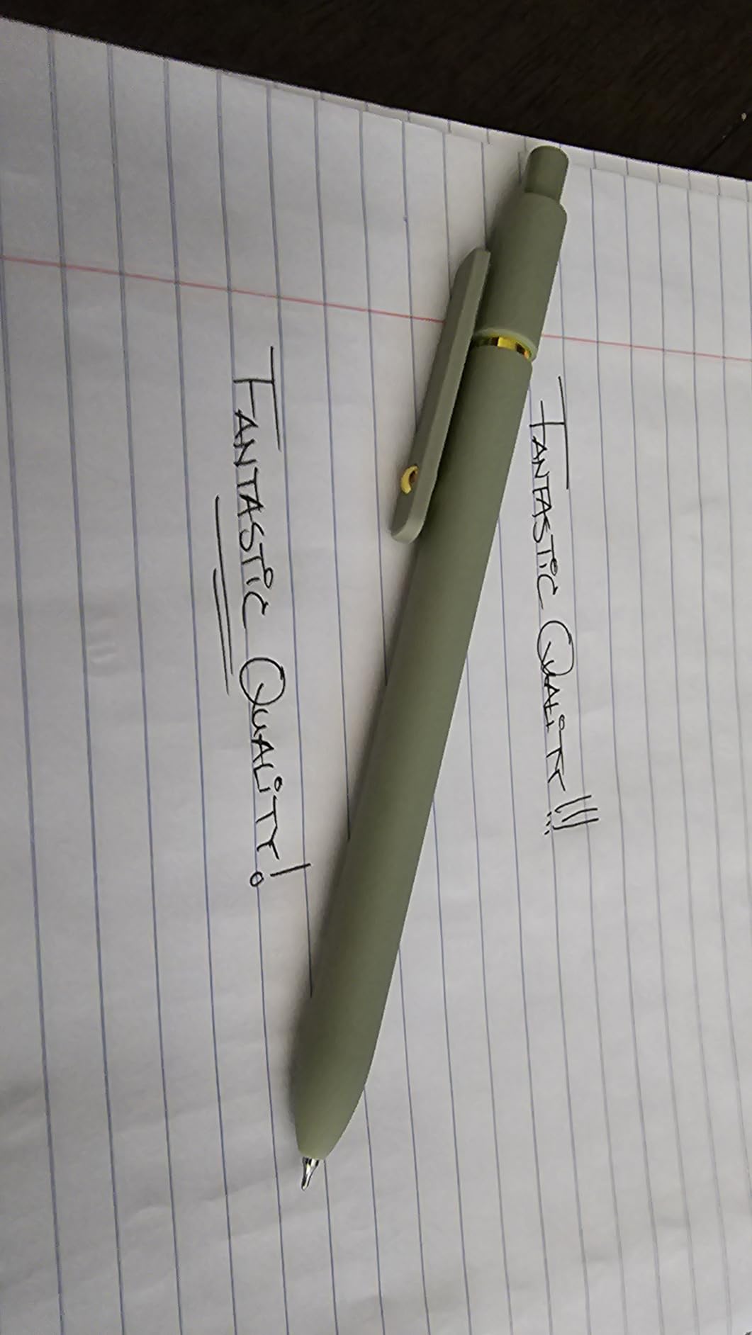 Gel Pens, 5 Pcs 0.5mm Black Ink Pens Fine Point Smooth Writing Pens, High-End Series Pens for Journaling Note Taking, Cute Office School Supplies Gifts for Women Men (Morandi) - Customer Photo 1