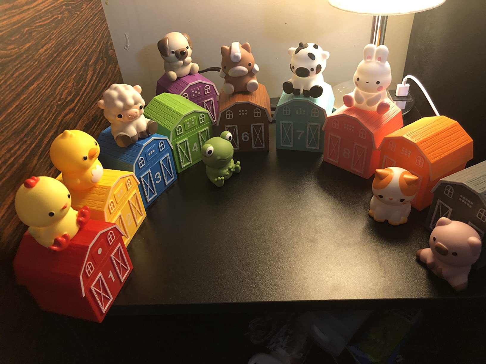 Learning Toys for 1,2,3 Year Old Toddlers, 20Pcs Farm Animals Toys Montessori Counting, Matching & Sorting Fine Motor Games, Christmas Birthday Easter Gift for Baby Boys Girls Age 12-18 Months - Customer Photo 4