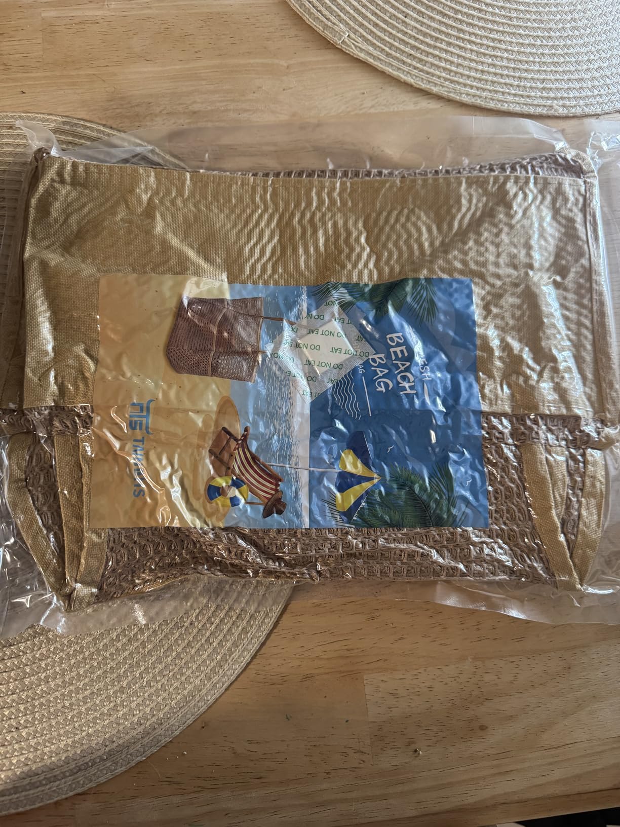 Beach Bag - Mesh Tote Bag Beach Vacation Clothes for Women Pool Bag for Travel Pool Family Cruise Essentials 2025 Customer Review Beach Bag - Mesh Tote Bag Beach Vacation Clothes for Women Pool Bag for Travel Pool Family Cruise Essentials 2025 - Customer Photo 2