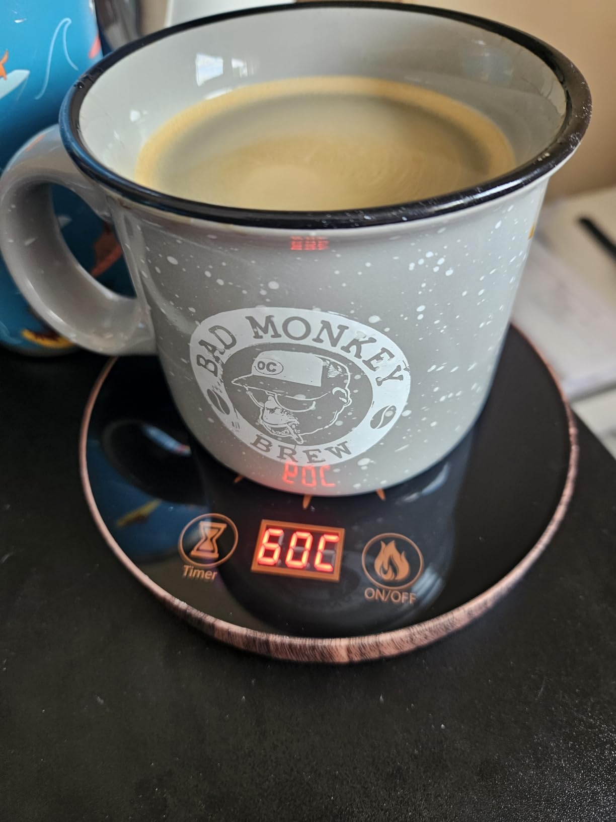 Coffee Mug Warmer for Desk with Auto Shut Off, Coffee Cup Warmer for Desk Office Home-Coffee Gifts - Customer Photo 3