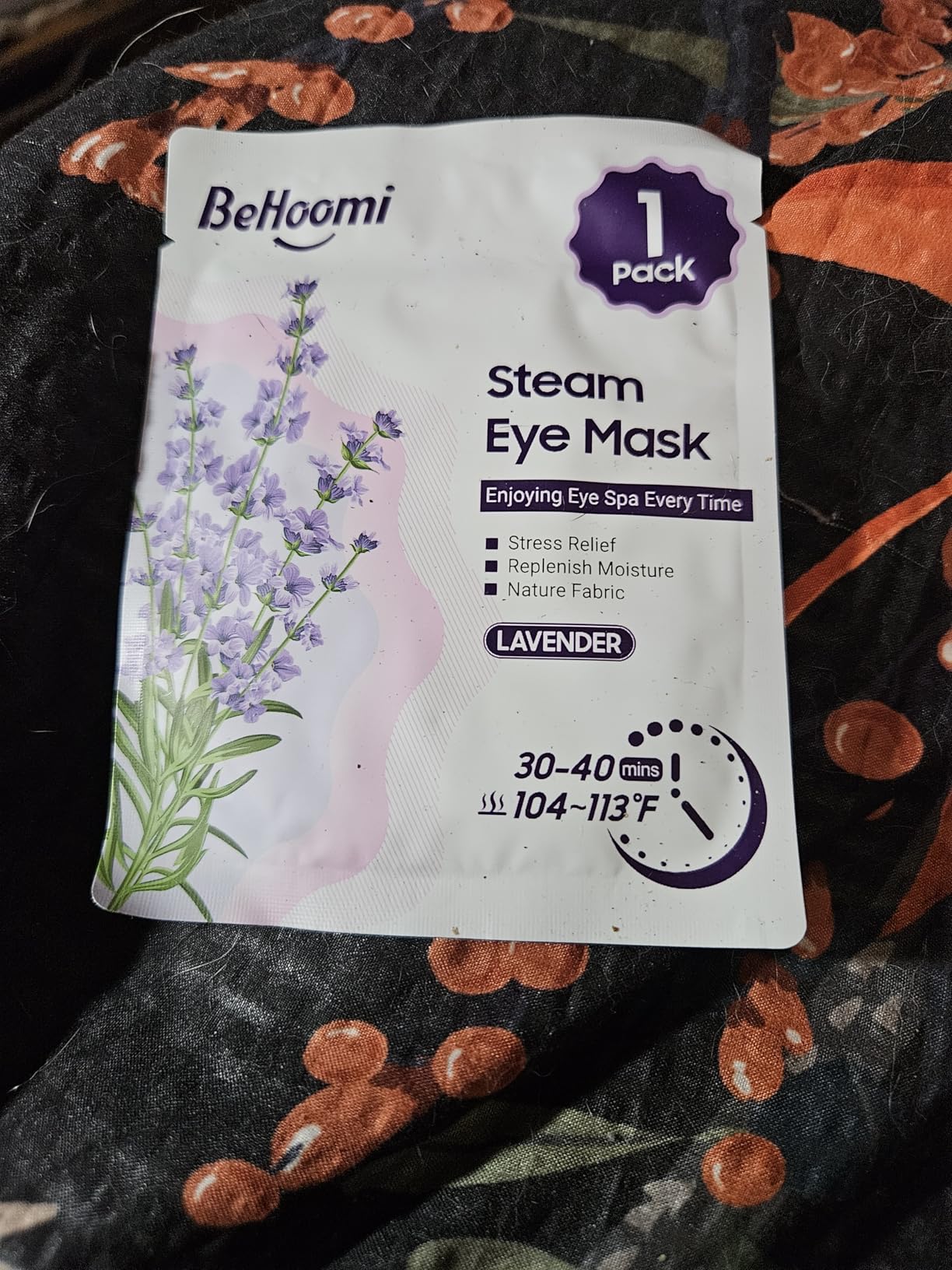 Steam Eye Mask, 10 Packs Heated Eye Mask, Self Heating Disposable SPA Warm Compress for Eyes Sleep Mask, Travel Essentials & Relaxation Gifts - Customer Photo 2