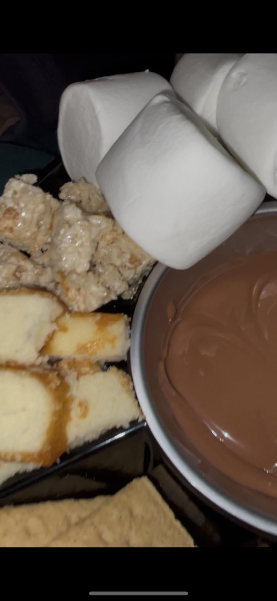 Kusini Electric Fondue Pot Set - Chocolate Fondue Kit - Temperature Control, Detachable Serving Trays, & 4 Roasting Forks - Gift Set & Date Night Idea. Serve at Movie Night or Game Night. - Customer Photo 3