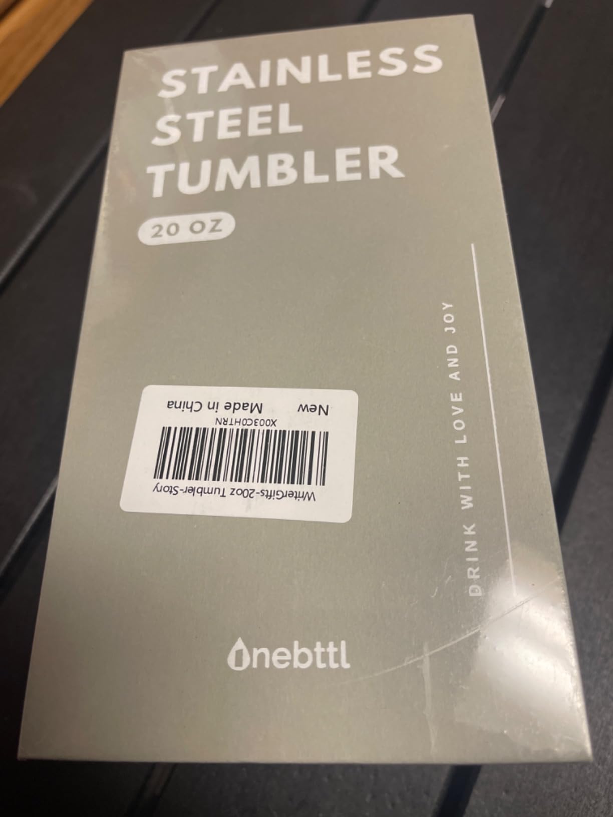 Onebttl Funny Writer Gifts For Women, Men - I'm a Writer Anything You Say or Do May be Used in a Story - 20oz/590ml Stainless Steel Insulated Tumbler with Lid, Message Card - (White) - Customer Photo 2