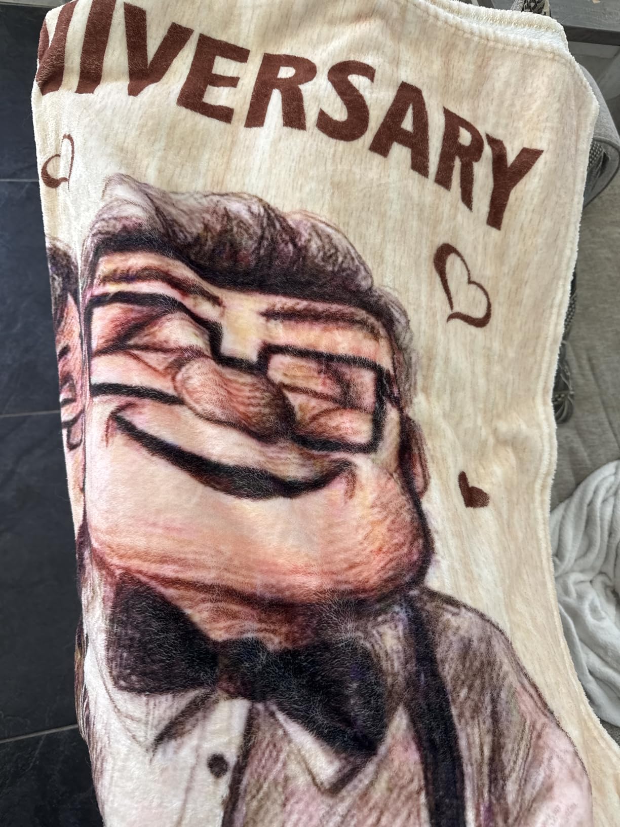 15th Anniversary Blanket Gifts,15 Year Anniversary Wedding Gift for Him Her, 15th Anniversary Crystal Gifts for Men Women Couple Wife Husband - Customer Photo 1