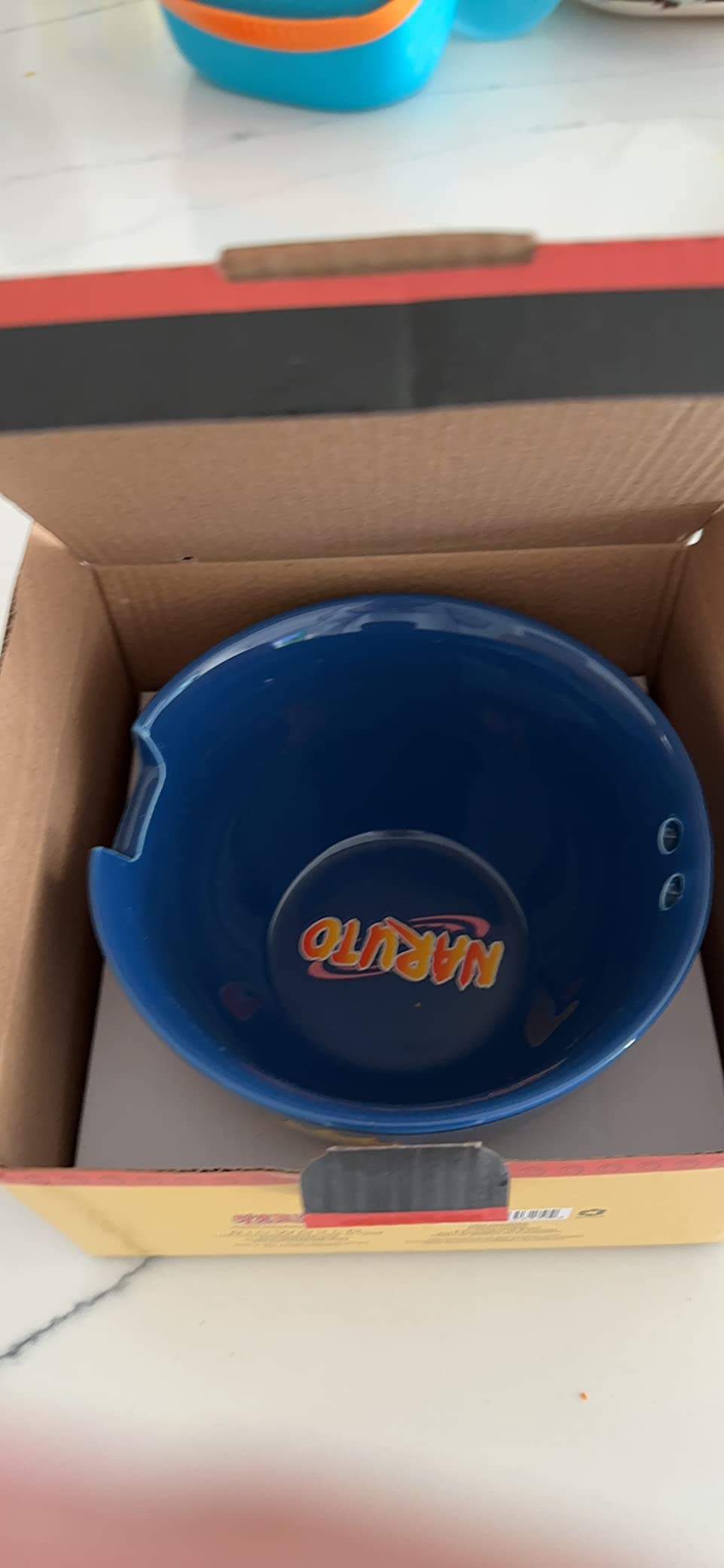 Bioworld Naruto Uzumaki Eating Noodles 20 oz Ramen Bowl With Chopsticks - Customer Photo 3