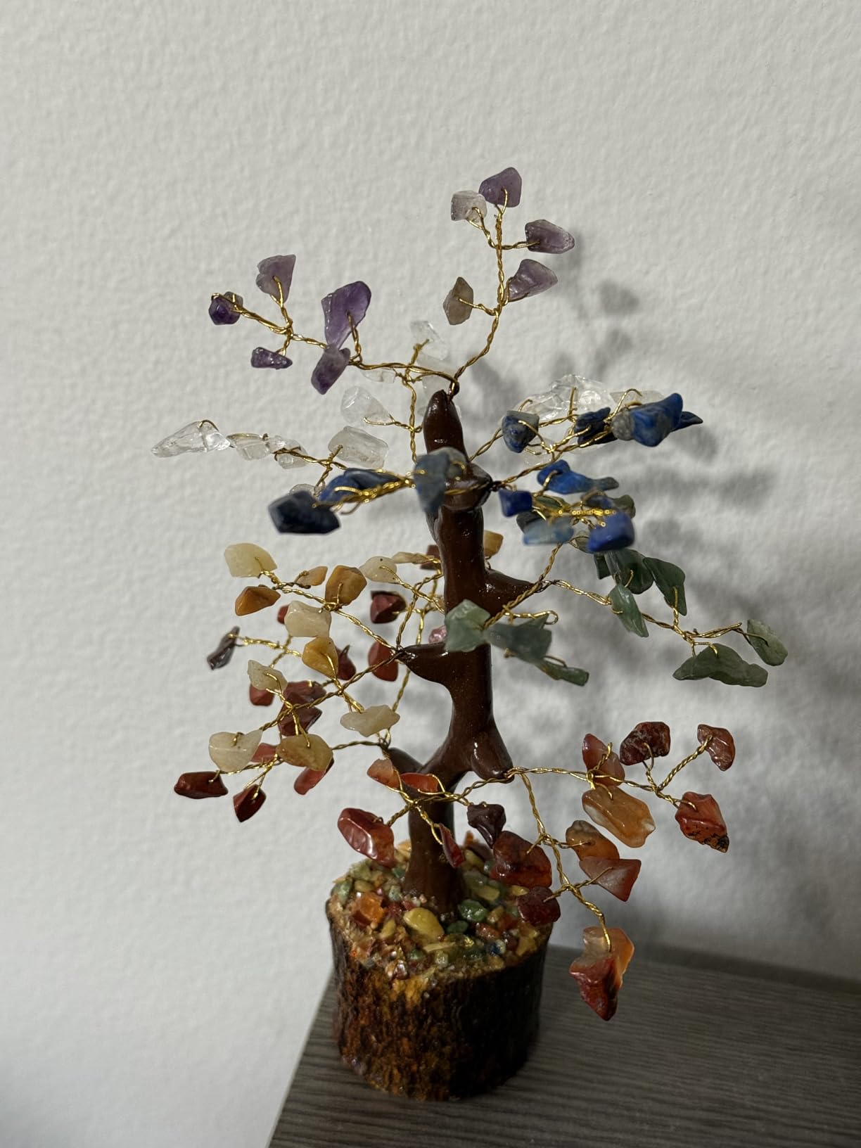 Seven Chakra Tree Of Life Crystal Tree, Crystals And Healing Stones, Birthday Gifts For Women, Healing Crystals And Stones Feng Shui Decor, Crystal Decor For Home Office, House Warming Gifts New Home - Customer Photo 1