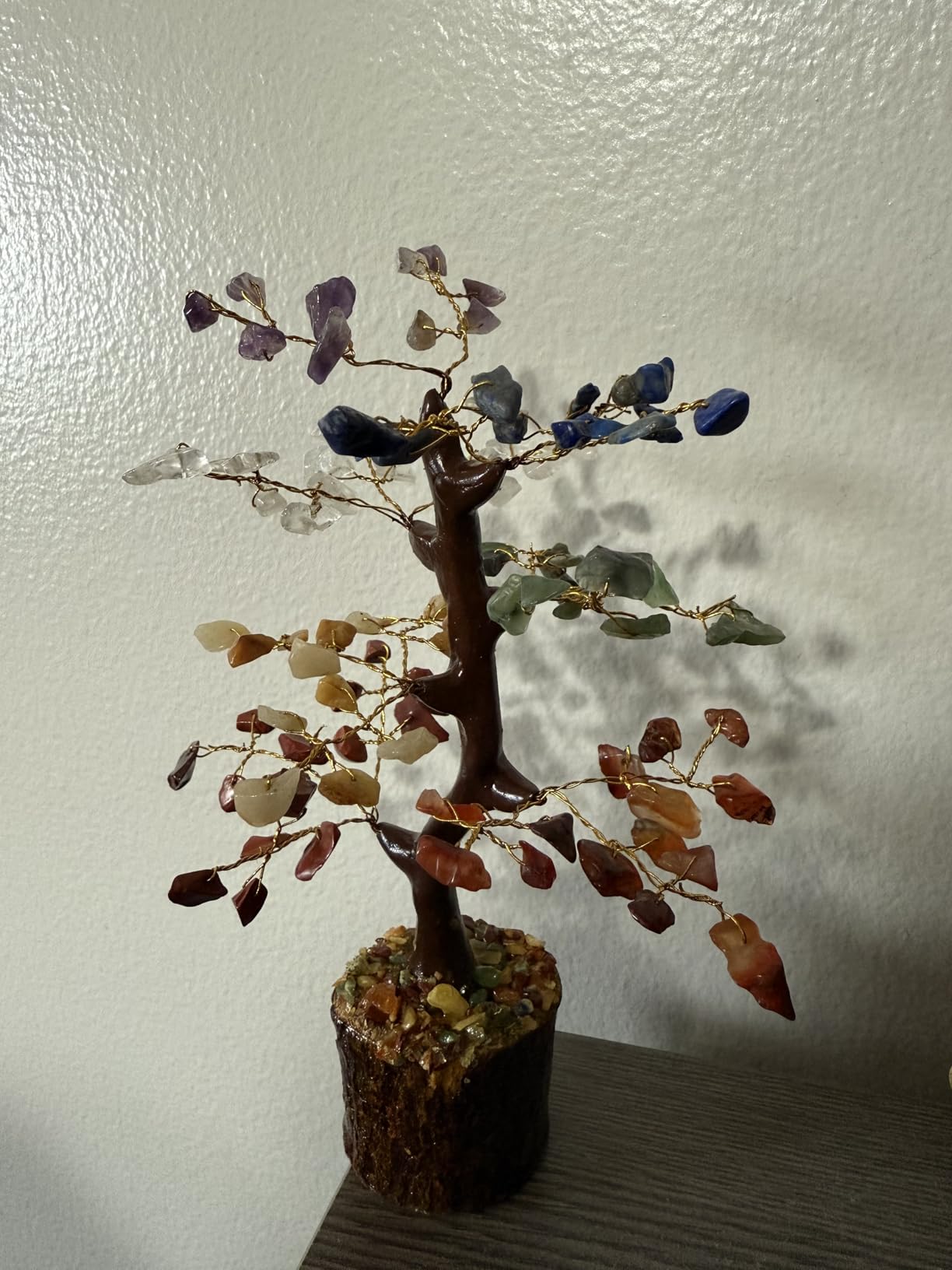 Seven Chakra Tree Of Life Crystal Tree, Crystals And Healing Stones, Birthday Gifts For Women, Healing Crystals And Stones Feng Shui Decor, Crystal Decor For Home Office, House Warming Gifts New Home - Customer Photo 2