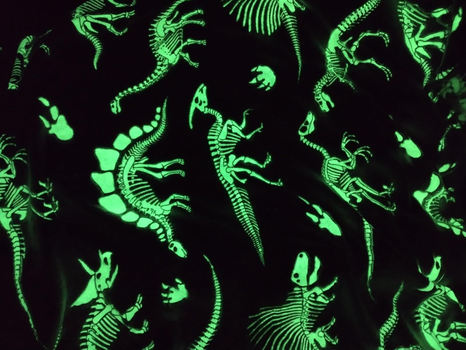 Glow in The Dark Blanket Dinosaur Throw Blanket for Boys Kids Soft Warm Cozy Cute Dino Blanket Unique Dinosaurs Toys Gifts Gray Glowing Dinosaur Room Decor Blankets for Girls Teens 50