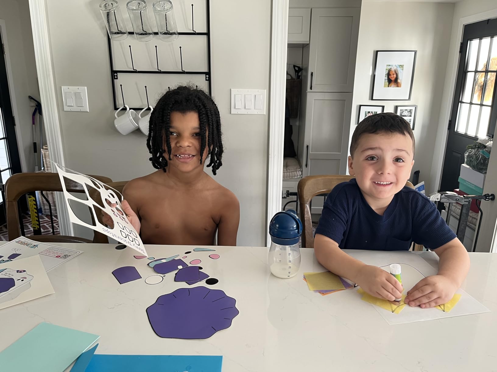 Craftikit® 20 Award-Winning Dinosaur Crafts for Kids - All-Inclusive Fun Dinosaur Crafts for Kids Ages 3-10 - Organized Toddler Craft Kit - Customer Photo 1