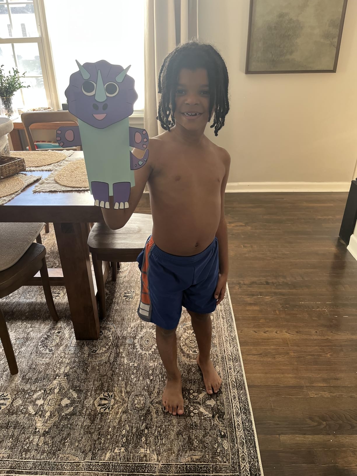 Craftikit® 20 Award-Winning Dinosaur Crafts for Kids - All-Inclusive Fun Dinosaur Crafts for Kids Ages 3-10 - Organized Toddler Craft Kit - Customer Photo 2