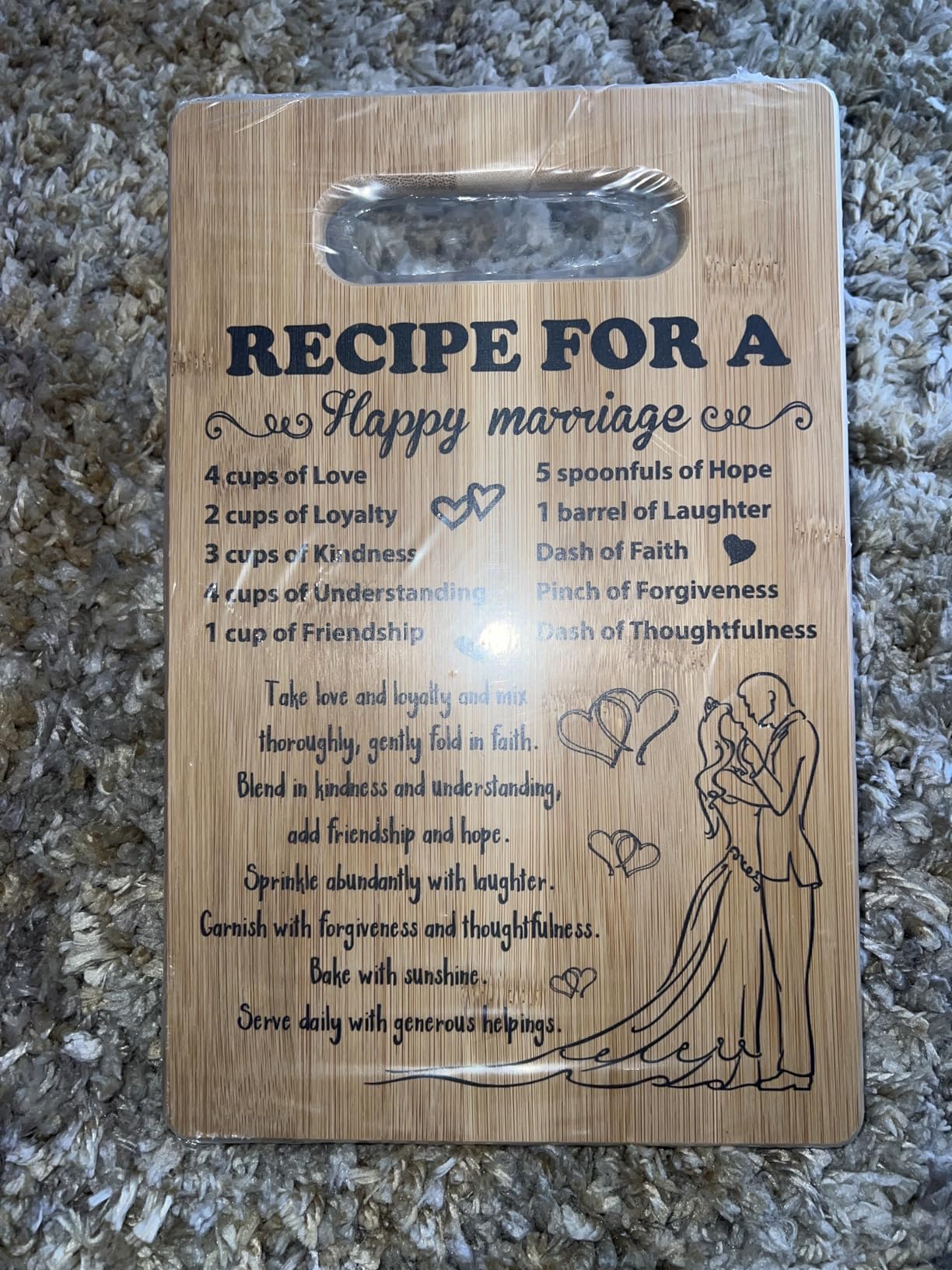 Popular Birthday Gifts for Aunt, Cutting Board Gift for Auntie, Cute Aunt Gifts from Niece Nephew, Mother's Day Gifts for Auntie - Customer Photo 1