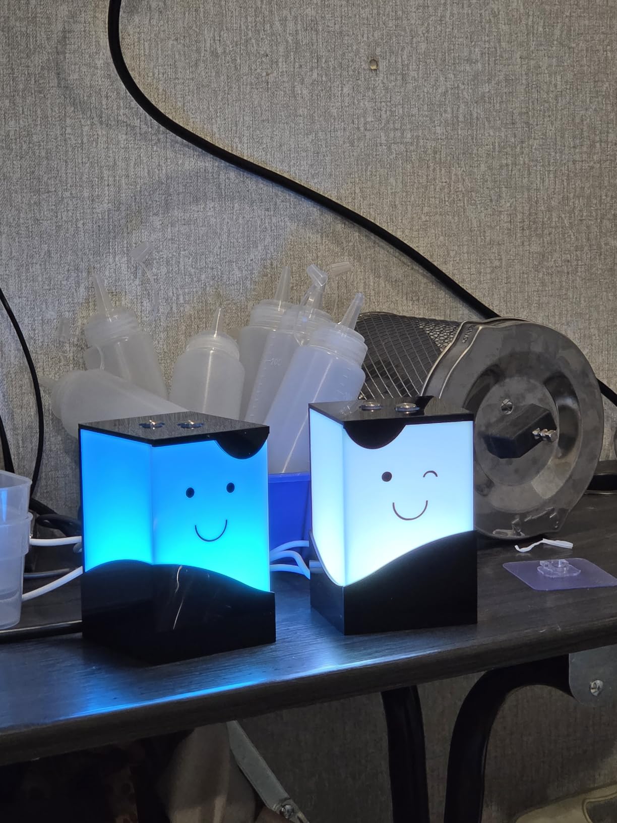 ZOCI VOCI Telepathy Friendship Lamp - No Subscription Long Distance Lamp, Wi-fi Enabled Touch Lights | Christmas Gifts for Long Distance Relationships (Set of 2) - Customer Photo 1