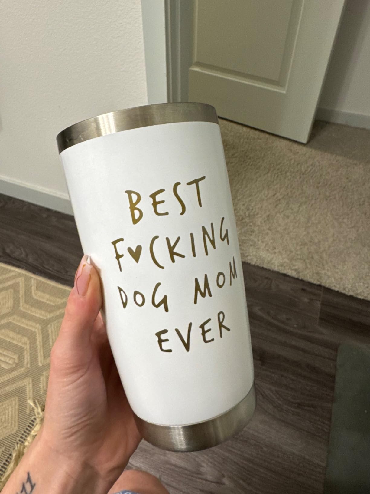 Dachshund Gifts For Women,20 OZ Wine Tumble Gifts for Dog Mom, Unique Gift Idea Basket Box with Novelty Socks for Veterinarian,Animal Rescue,Dog Lover Funny Gag Gift for New Puppy Baby Owners - Customer Photo 1