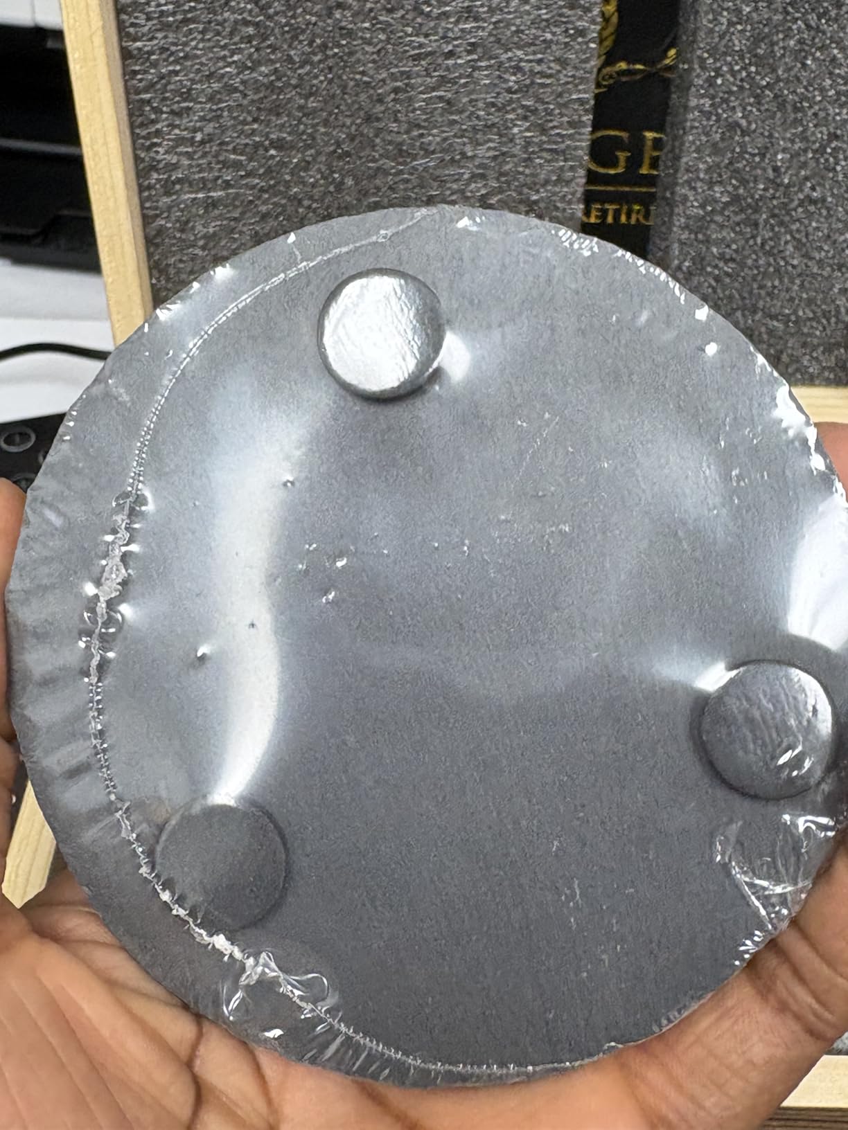 Retirement Gifts for Men Whiskey Glass Set - The Legend Has Retired 2025 - Retirement Party Decorations, Supplies - Gifts Ideas for Him, Dad, Husband, Friends - Wood Box & Whiskey Stones & Coaster - Customer Photo 1