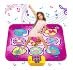 Unicorn Dance Mat, Dance Mixer Rhythm Step Play Mat, Pink Dance Pad with LED Lights, Adjustable Volume, Built-in Music, 5 Game Modes, Xmas B-Day Gifts for 3-12 Years Old Girls Toys - Customer Photo 1