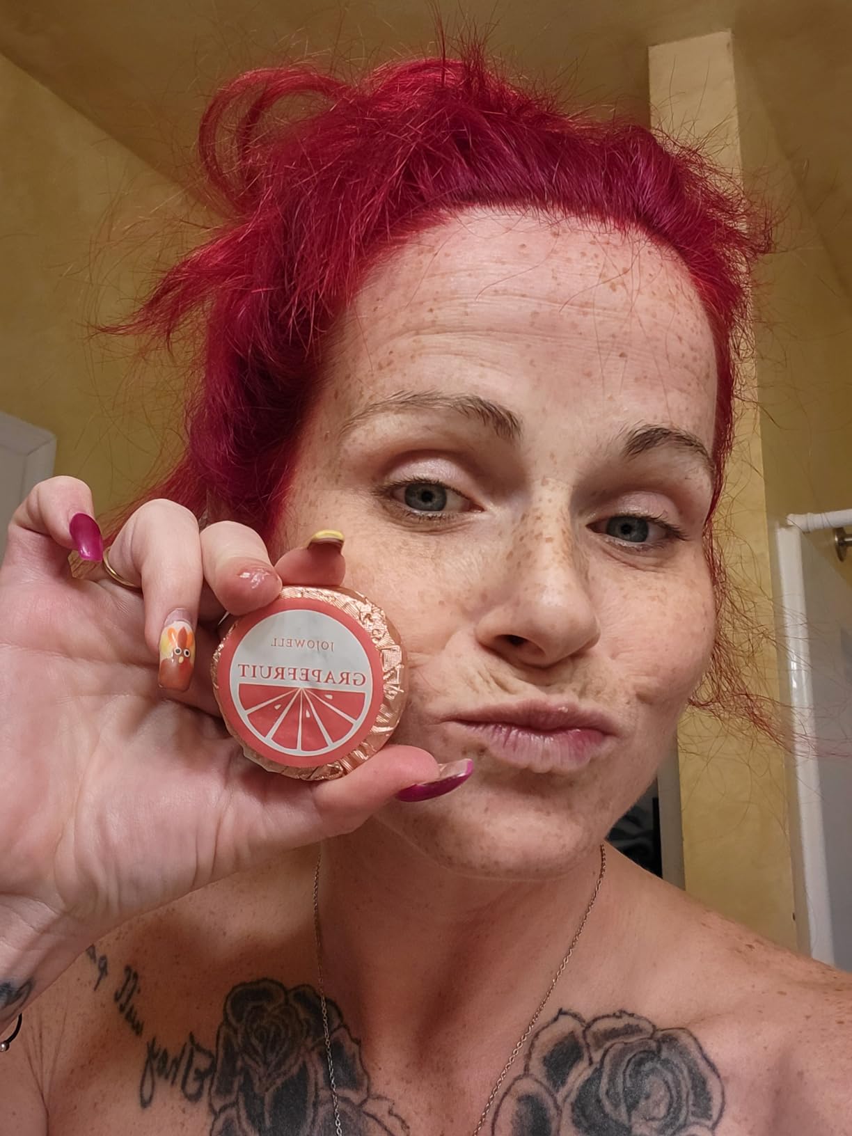 Shower Steamers Aromatherapy - 21Pcs Birthday Gifts for Women, Self Care with Natural Essential Oils Relaxation Home SPA - Customer Photo 4