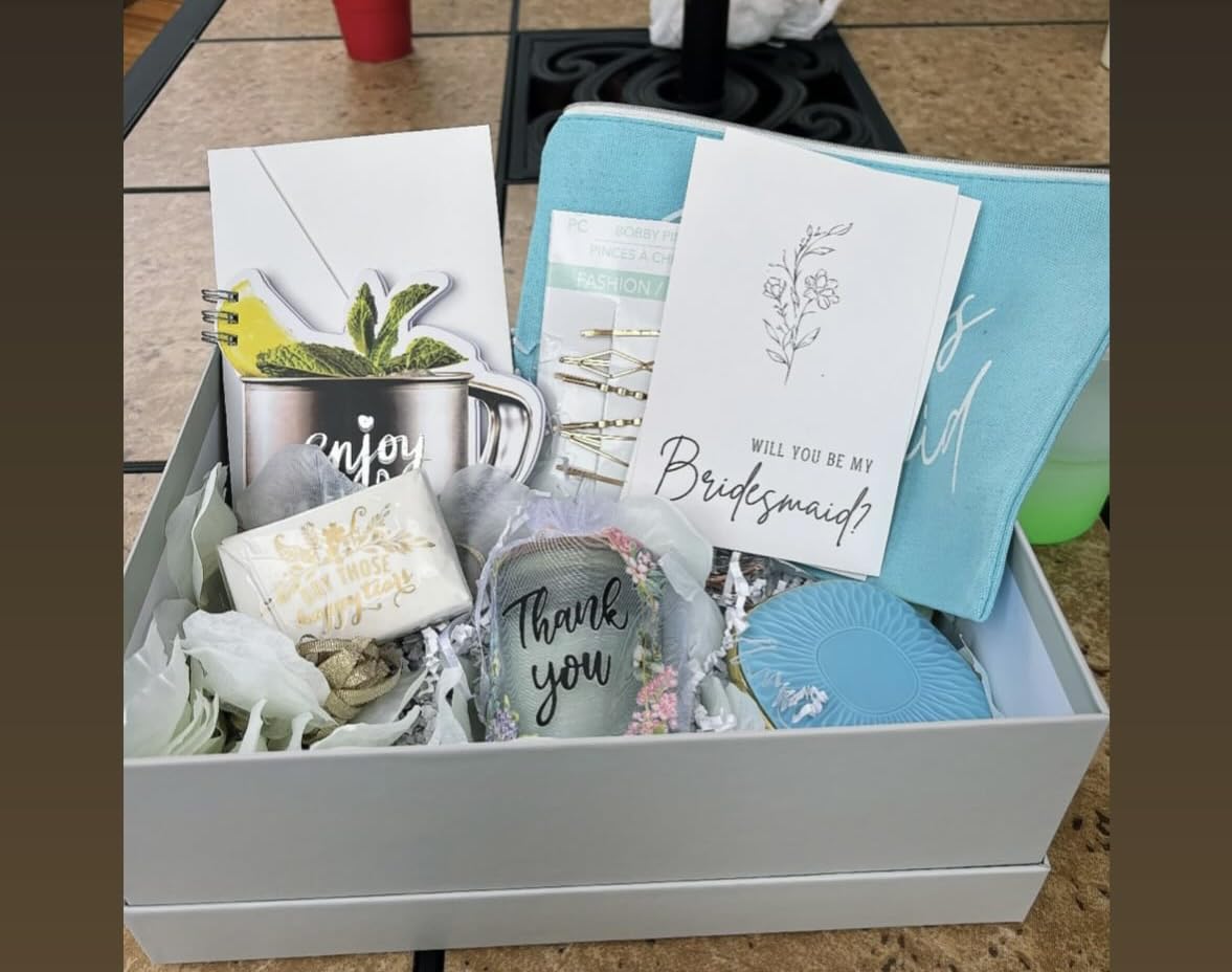 11 Bridesmaid Proposal Card Set - 8 Will You Be My Bridesmaid Card, 2 Will You Be My Maid Of Honor, 1 Matron Of Honor Invitation, Asking Bridesmaid Proposal Gifts Ideas Customer Review 11 Bridesmaid Proposal Card Set - 8 Will You Be My Bridesmaid Card, 2 Will You Be My Maid Of Honor, 1 Matron Of Honor Invitation, Asking Bridesmaid Proposal Gifts Ideas - Customer Photo 1