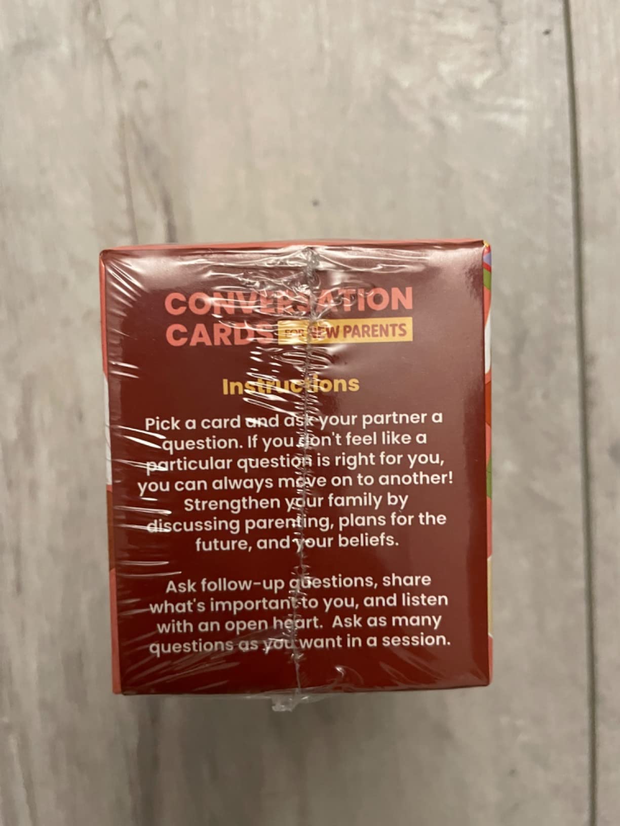400 Conversation Cards for New Parents – Fun Questions to Connect and Talk About Parenting Essentials – Gift for First-Time Mom & Dad – 2.5 400 Conversation Cards for New Parents – Fun Questions to Connect and Talk About Parenting Essentials – Gift for First-Time Mom & Dad – 2.5