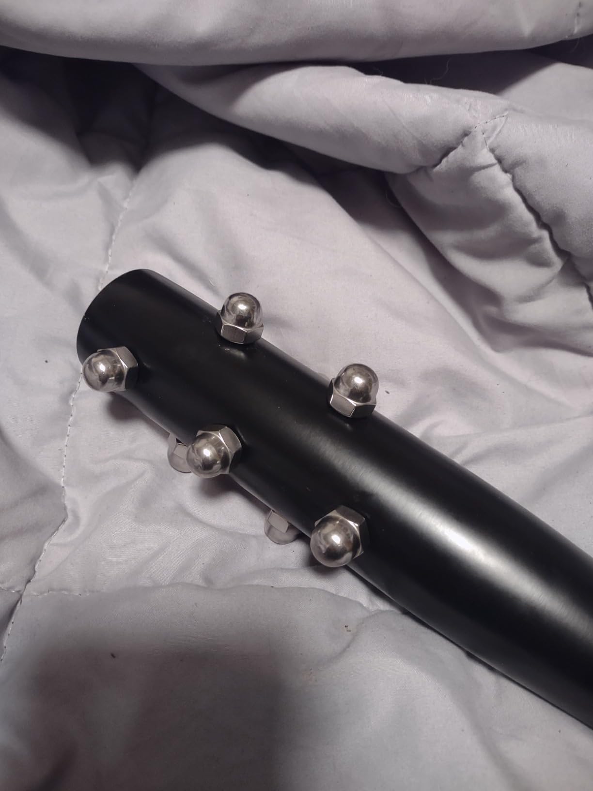 SECOTAN Baseball Bat, Aluminum One Hand 17-Inch Training Bat, Softball Bat, Home/Car/Self Defense, Batting Practice, Aluminum Bat, Truck Tire Checker Bat - Customer Photo 2