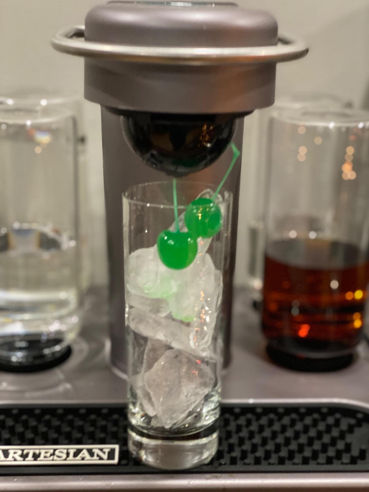 Bartesian Duet Cocktail Machine and Margarita Maker - Compact Home Bartender Mixologist Drink Mixer with 2 Glass Spirit Bottles - Automatic Machine Creates Premium Cocktails and Mocktails in Seconds Customer Review Bartesian Duet Cocktail Machine and Margarita Maker - Compact Home Bartender Mixologist Drink Mixer with 2 Glass Spirit Bottles - Automatic Machine Creates Premium Cocktails and Mocktails in Seconds - Customer Photo 2