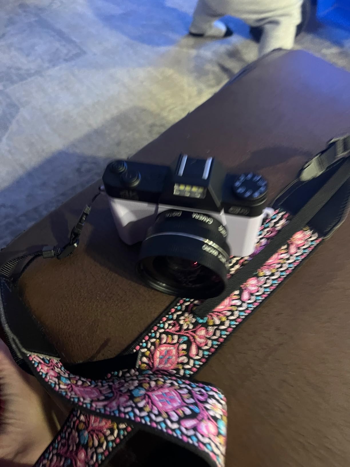 Art Tribute Camera Strap for All DSLR and Mirrorless Cameras. Add Your Name Or Initials Make It a Personalized Gift - Customer Photo 2