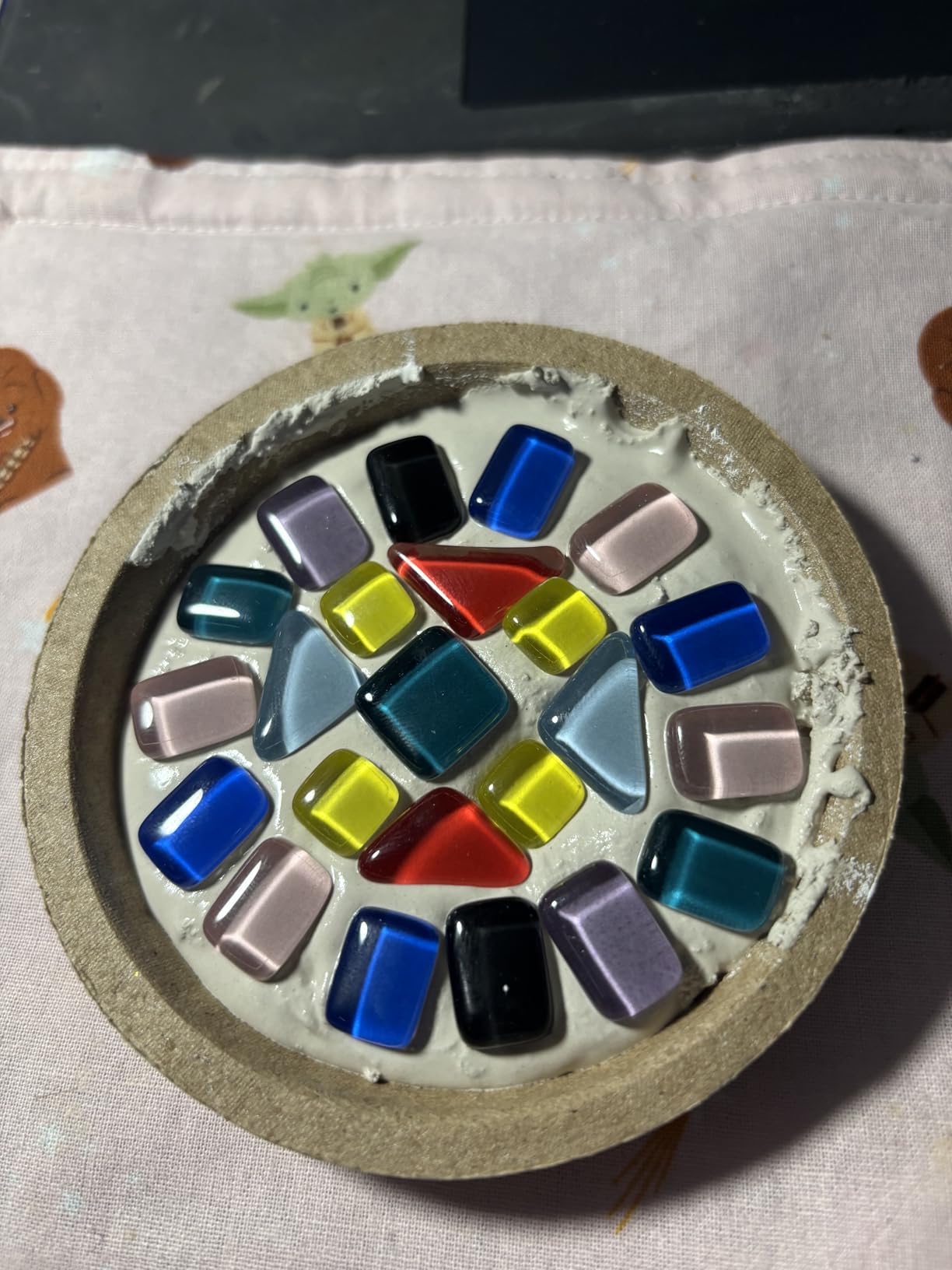 National Geographic Mega Arts and Crafts Kit for Kids – Mosaic Kit, Marbling Paint Kit & Air Dry Clay Pottery Kit – Art Projects for Kids Ages 8-12, Crafts for Girls and Boys (Amazon Exclusive) - Customer Photo 2