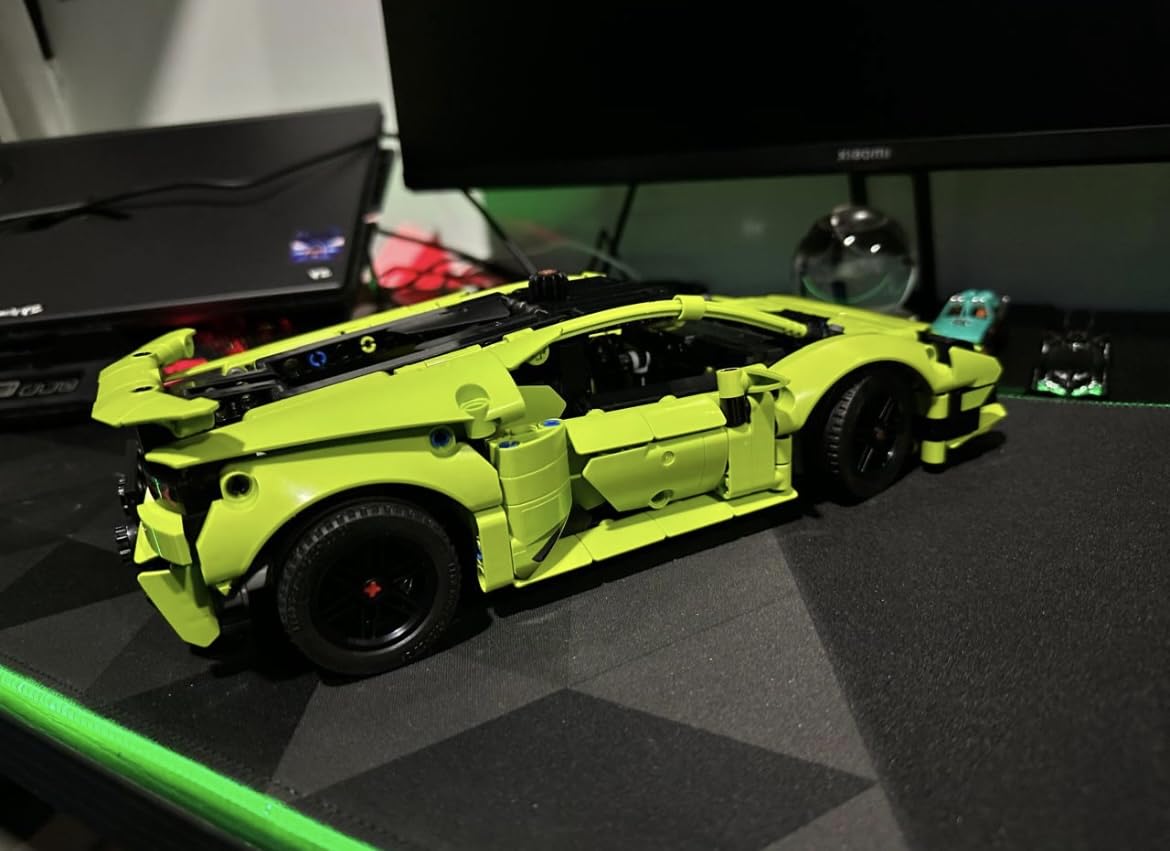 LEGO Technic Lamborghini Huracán Tecnica Advanced Sports Car Building Kit for Kids Ages 9 and up Who Love Engineering and Collecting Exotic Sports Car Toys, 42161 - Customer Photo 1